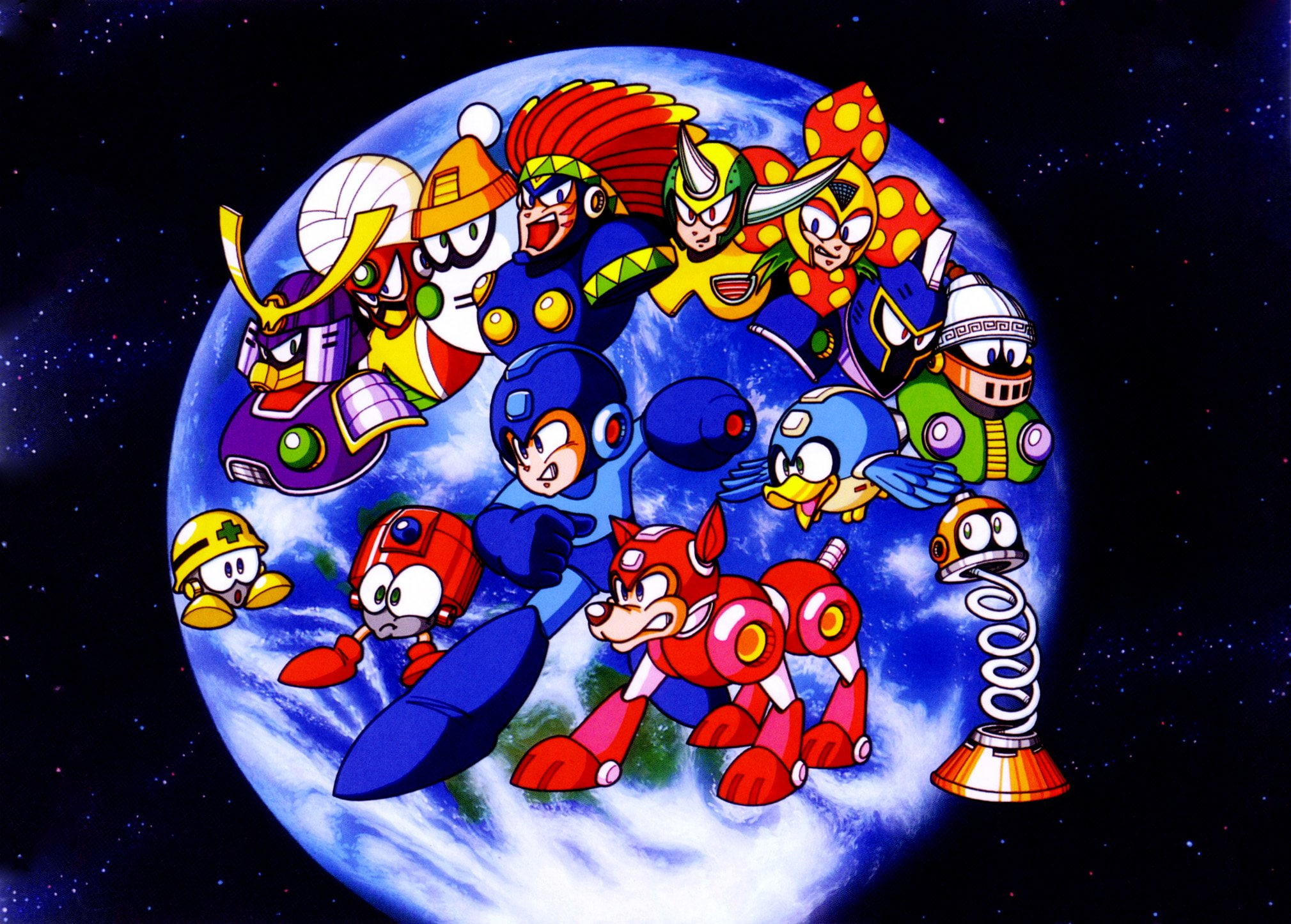 sci-fi, nintendo, 1080P, family, platform, man, megaman, adventure, mega, action, capcom, HD Wallpaper