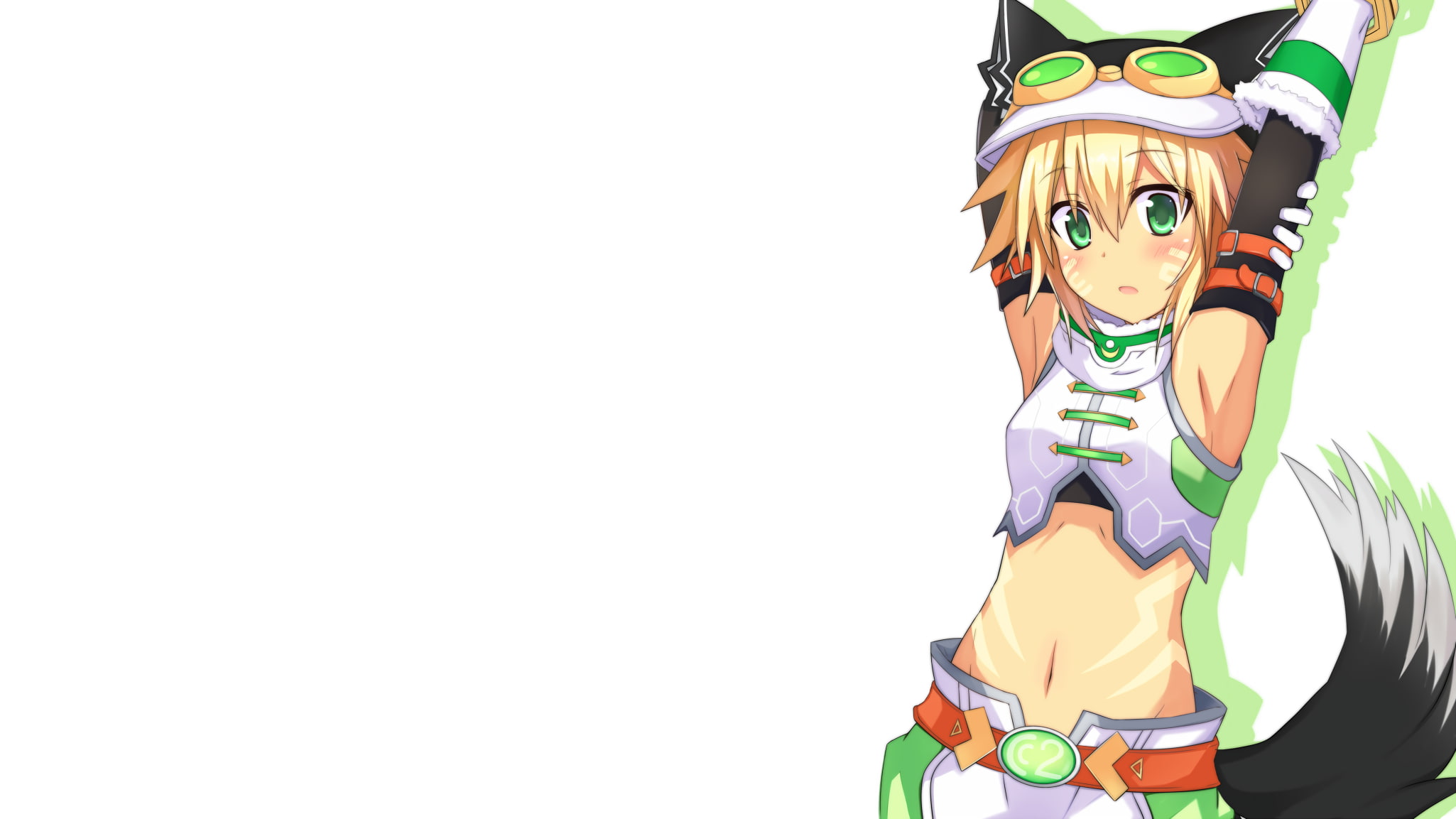 multi colored, standing, male likeness, representation, indoors, three quarter length, creativity, blonde, hyperdimension neptunia, day, cyberconnect2, HD Wallpaper