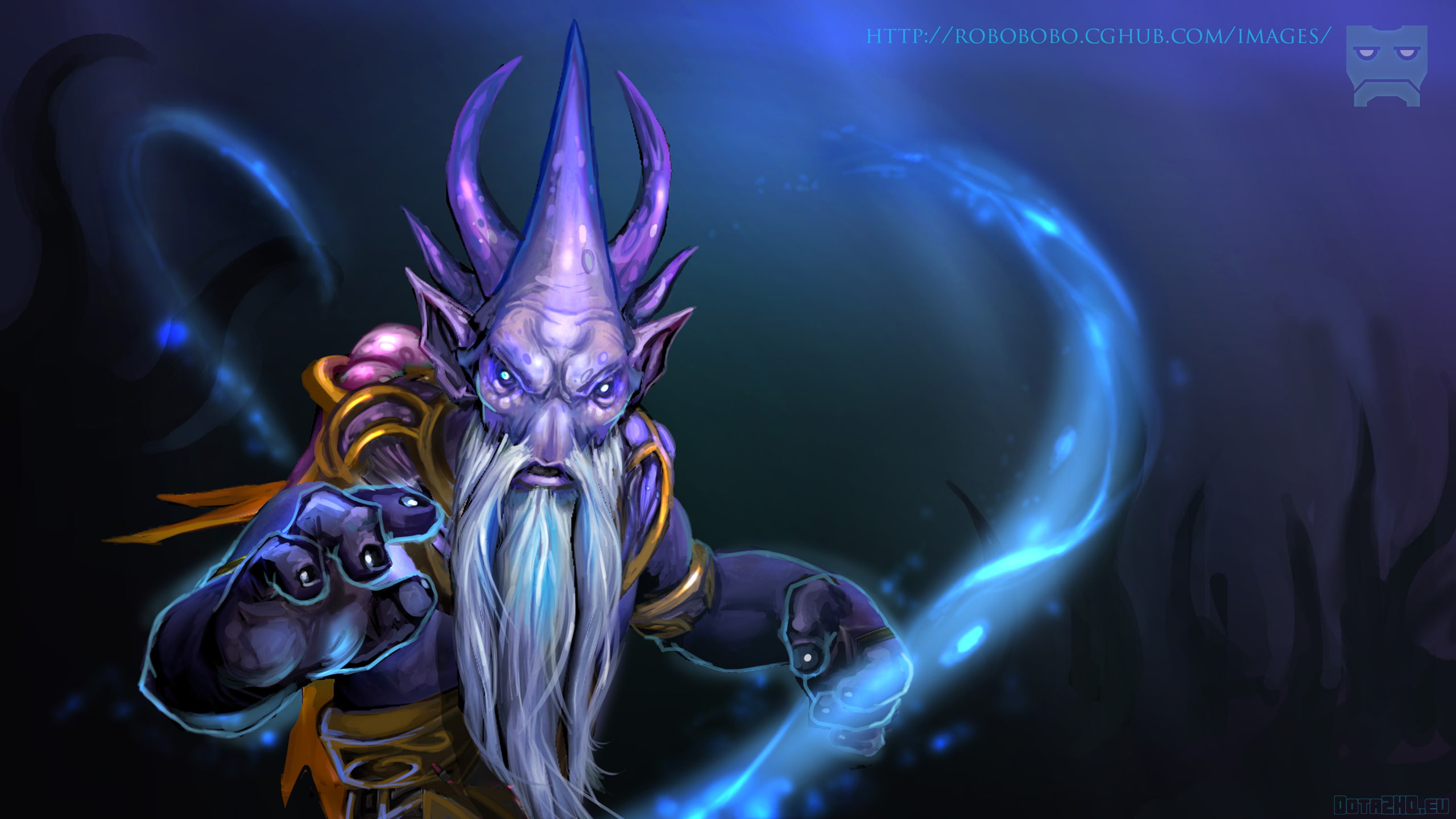 dark, 2K, seer, art, dota, HD Wallpaper