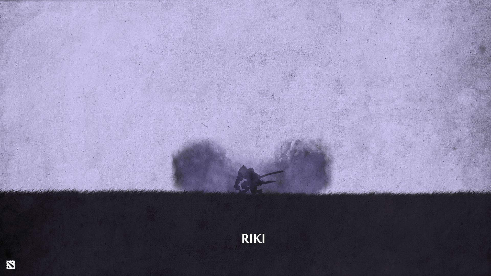 black, figurine, riki, 1920x1080, dota, 1080P, games, HD Wallpaper