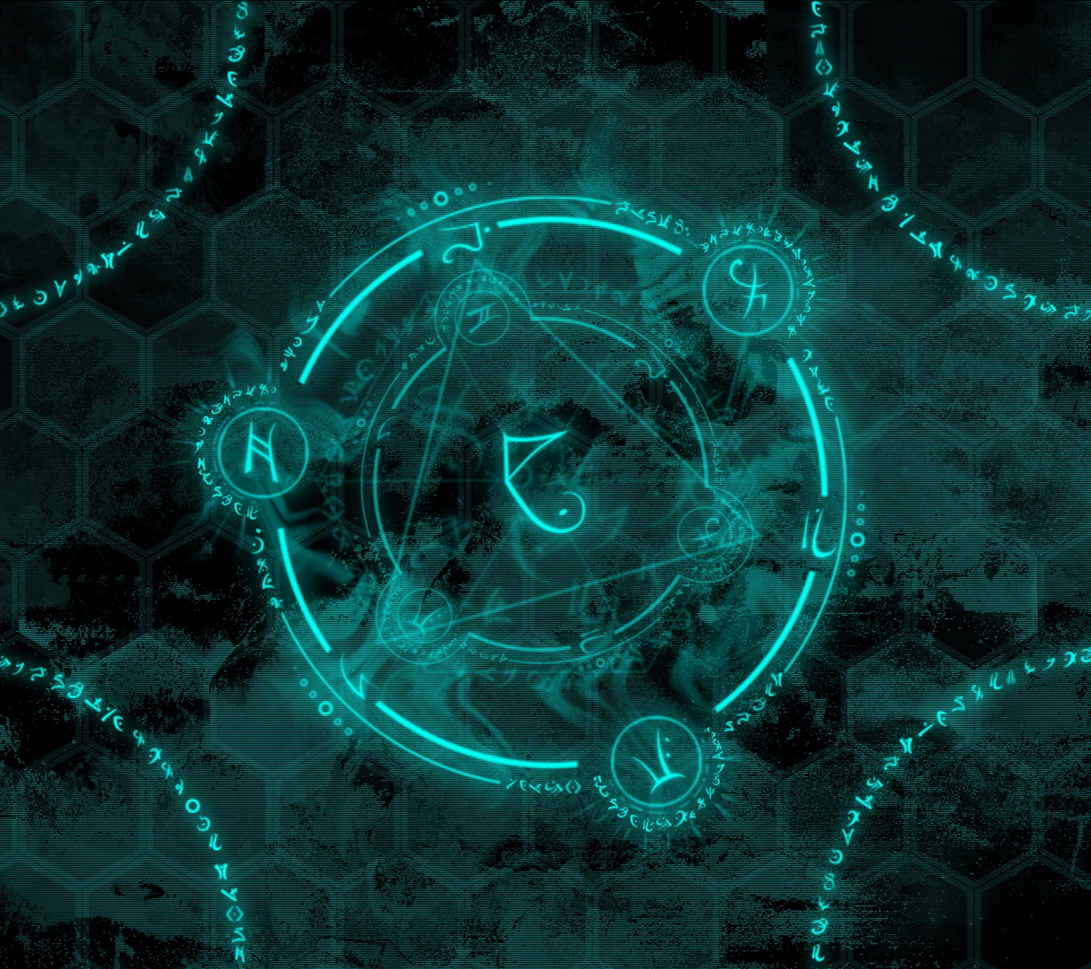 circles, 1080P, arcane, HD Wallpaper