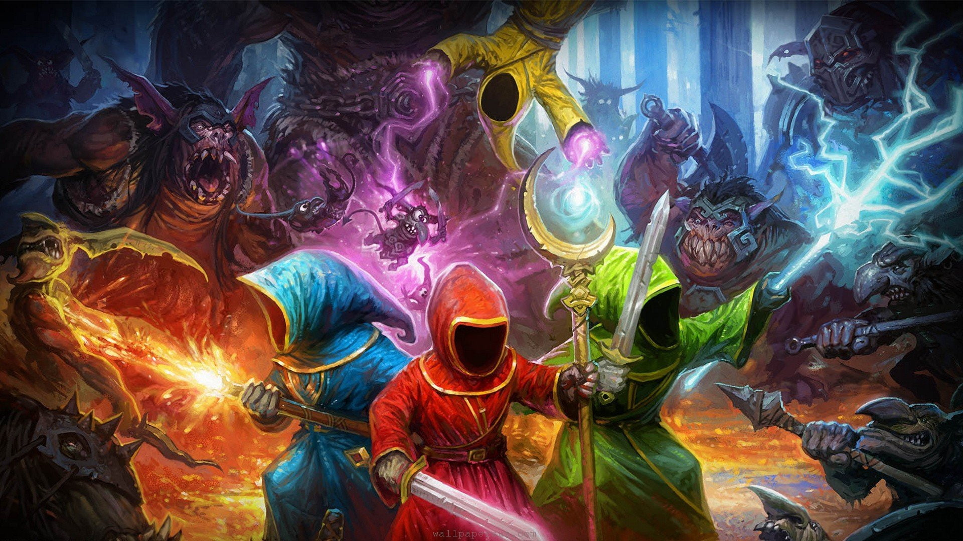 1080P, magic, adventure, action, magicka, fantasy, HD Wallpaper