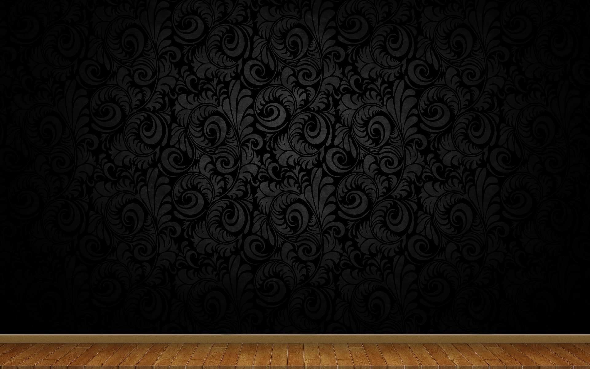 abstract, minimalistic, wood, 3D view, hd, d, view, floor, 1080P, dark, patterns, art, x, HD Wallpaper