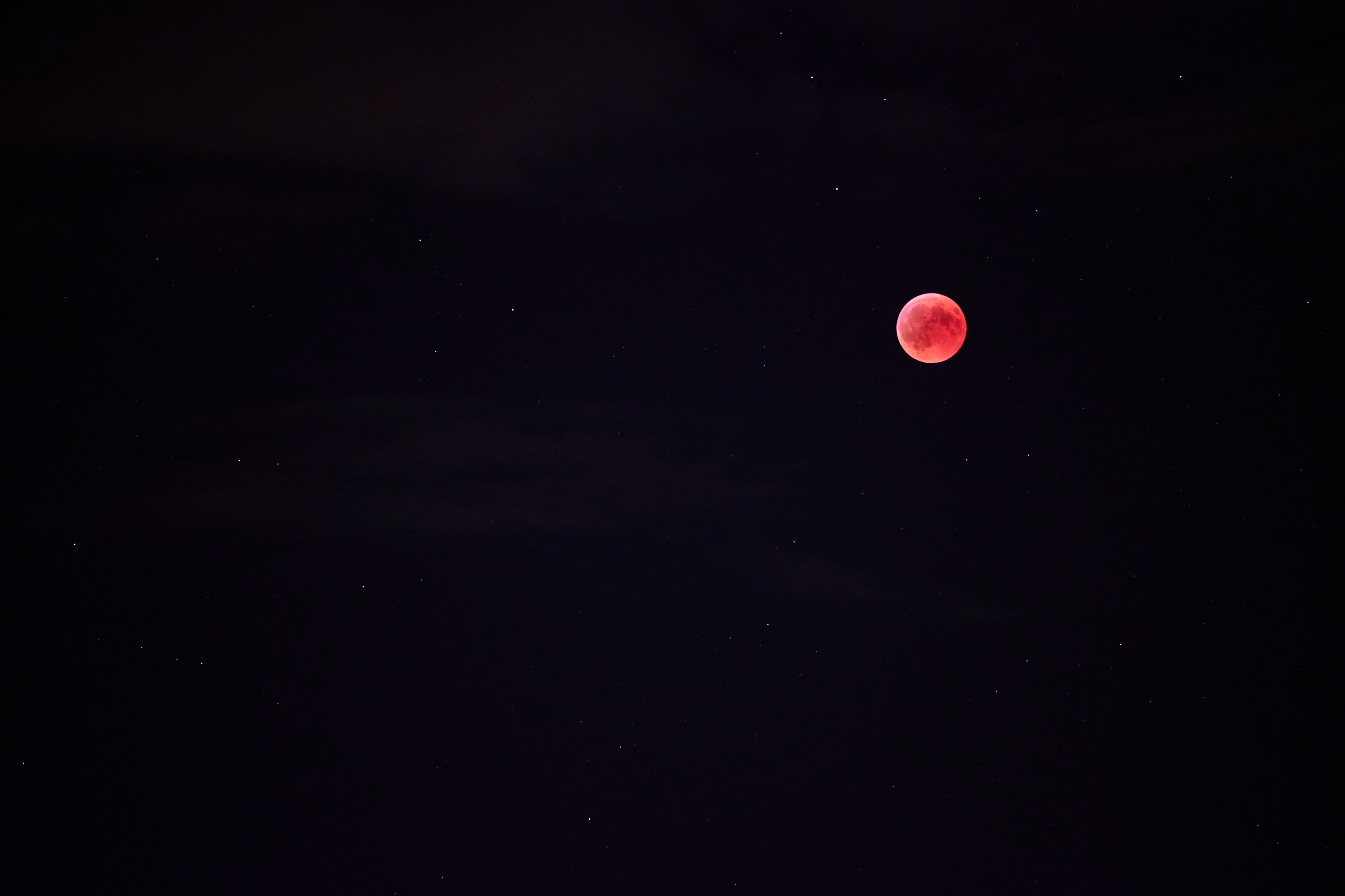 satellite, orbiting, night sky, night shine, planetary Moon, dark, star, landscape, skyscape, star - Space, fujifilm, crescent, nighttime, red, constellation, HD Wallpaper