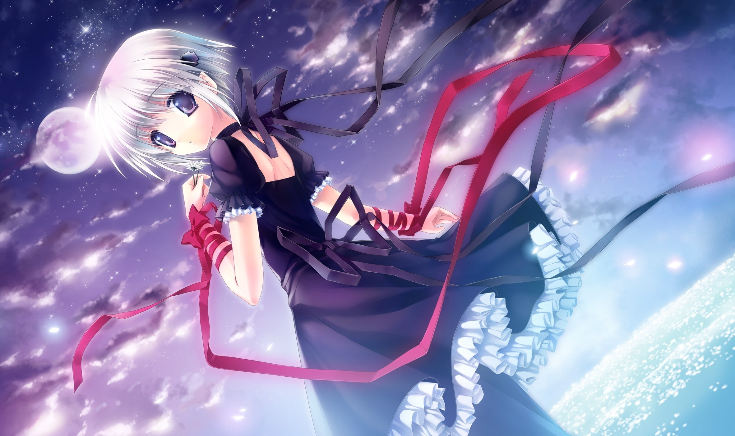 anime, 1080P, art, abstract, girls, game cg, hd, game, cg, Rewrite, d, kagari, HD Wallpaper