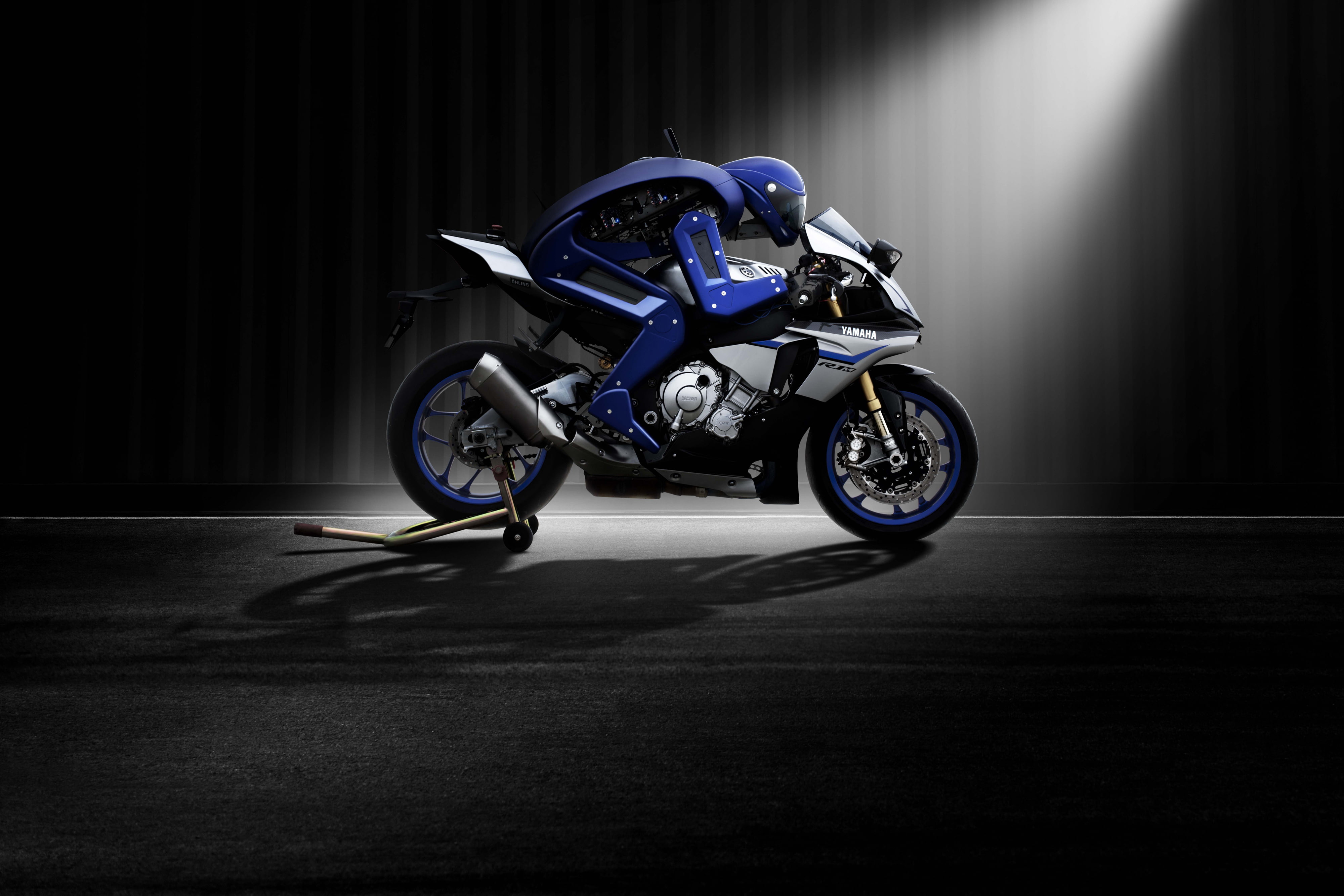4K, Yamaha Motobot, Humanoid, Futuristic, 4K, Autonomous, HD Wallpaper