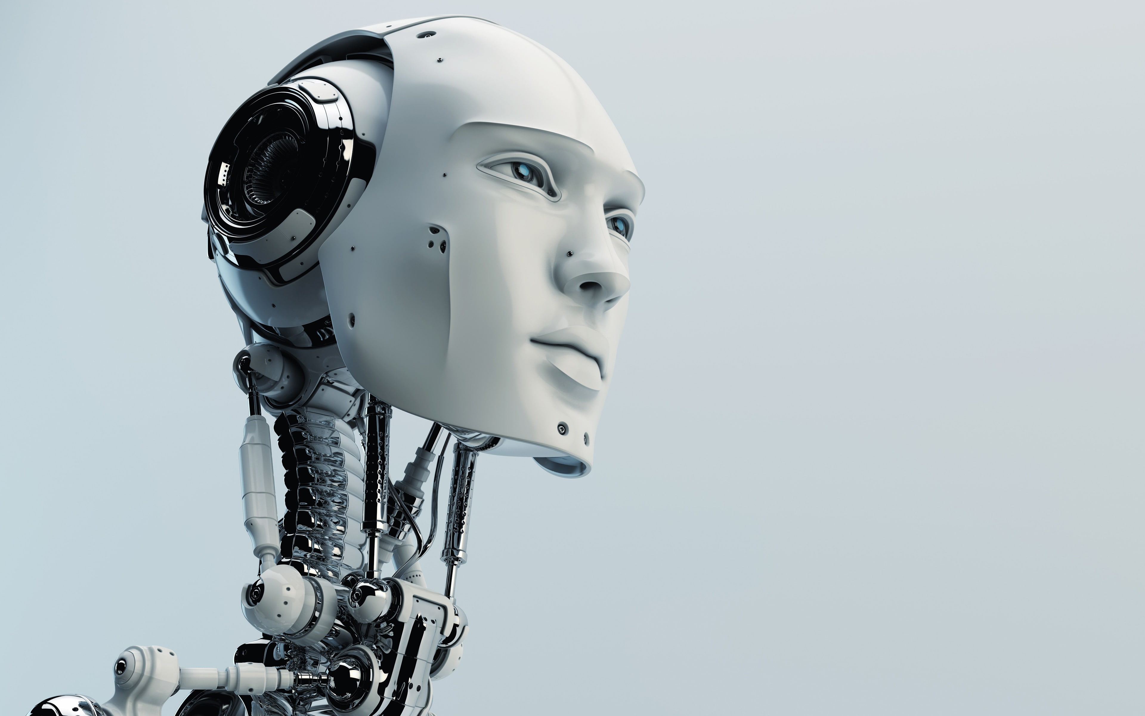 copy space, no people, outdoors, amusement park, robot, nature, day, intelligence, studio shot, representation, 4K, adventure, leisure activity, humanoid, HD Wallpaper
