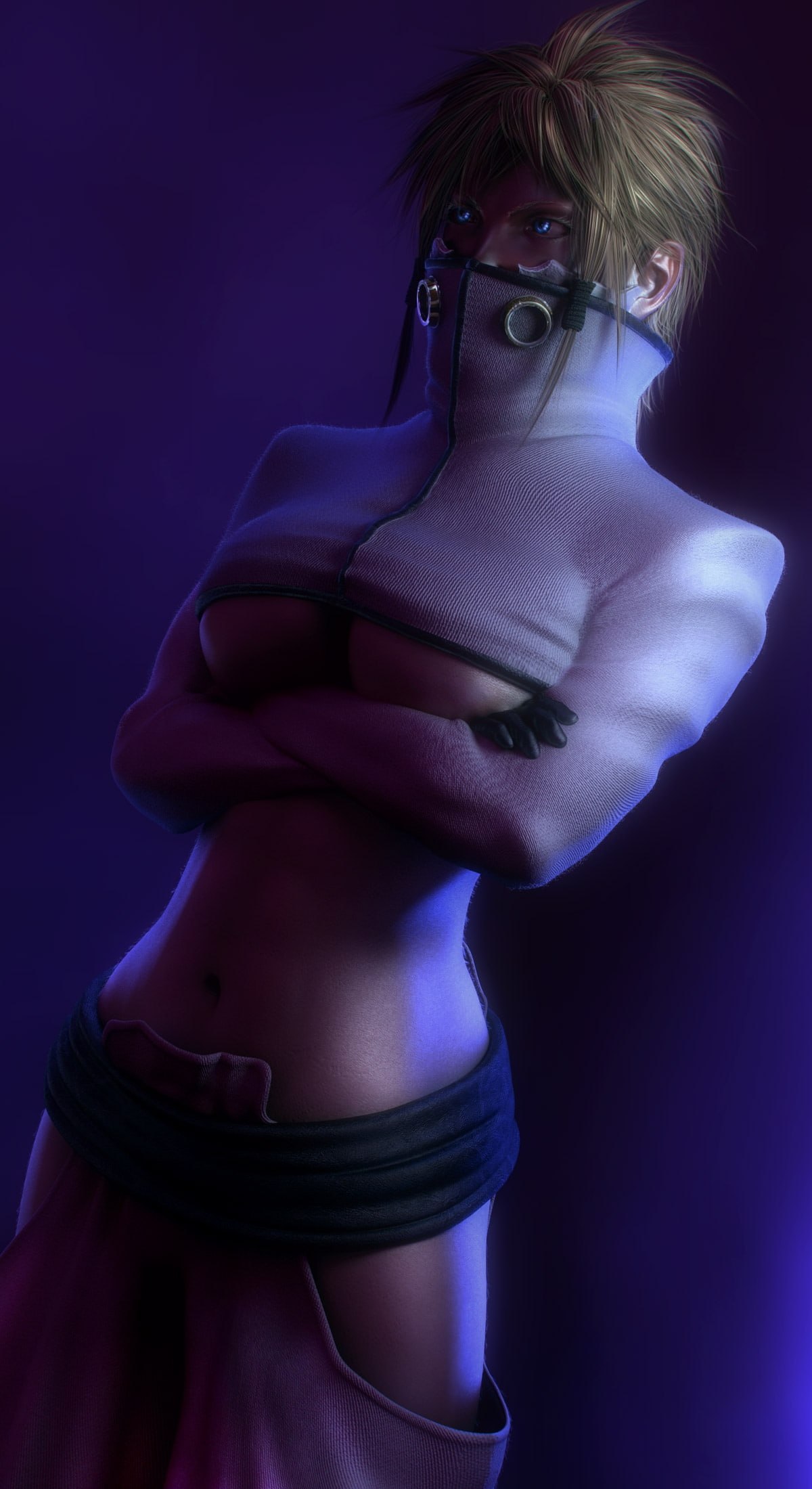 bleach, hd, art, harribel, x, Tia Harribel, anime, 1080P, girls, tia, realistic, Phone HD Wallpaper