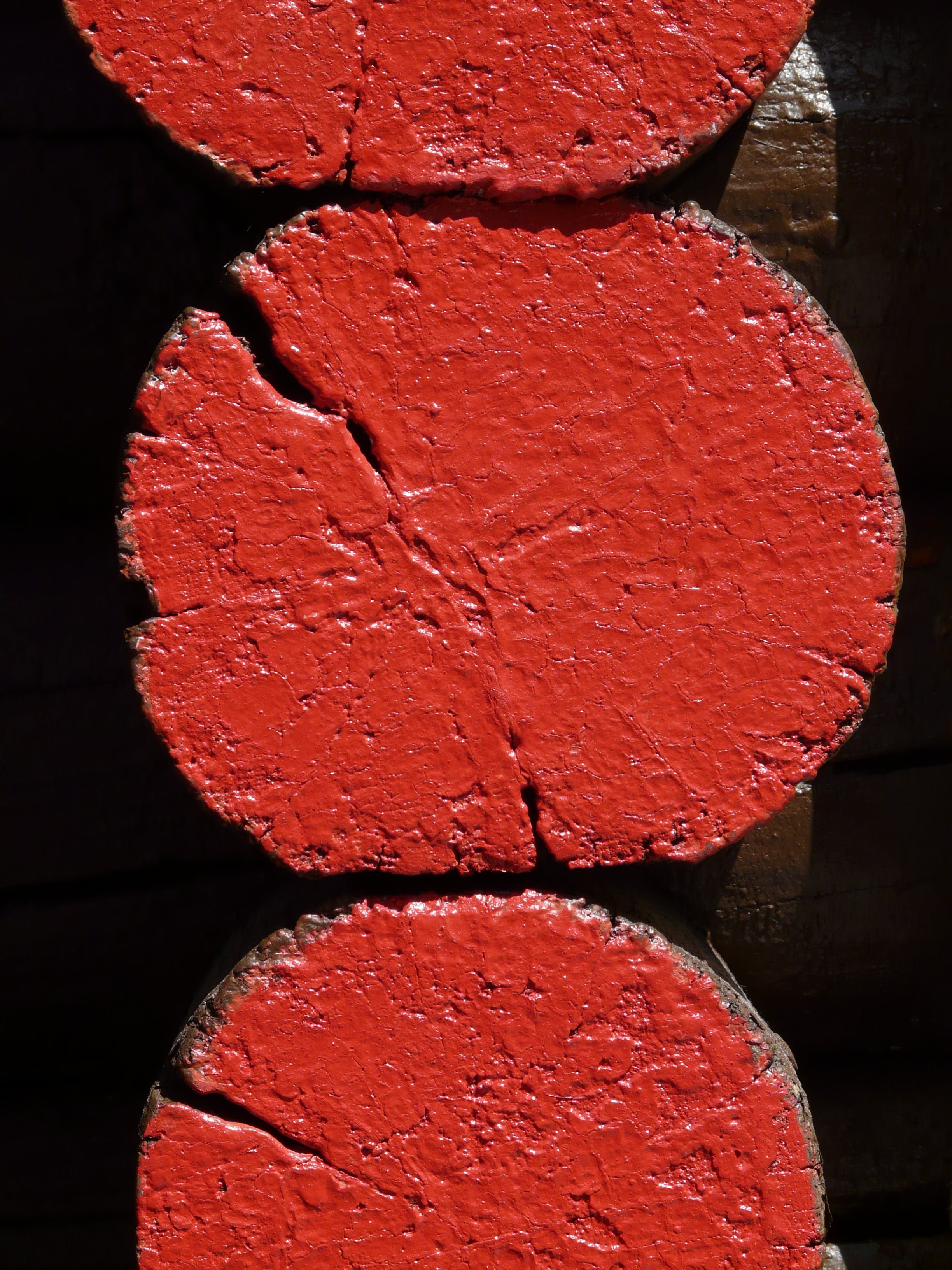 paintwork, full frame, wood - material, textured, color, freshness, day, brown, paint, wood, architecture, food and drink, directly above, close-up, red, Phone HD Wallpaper