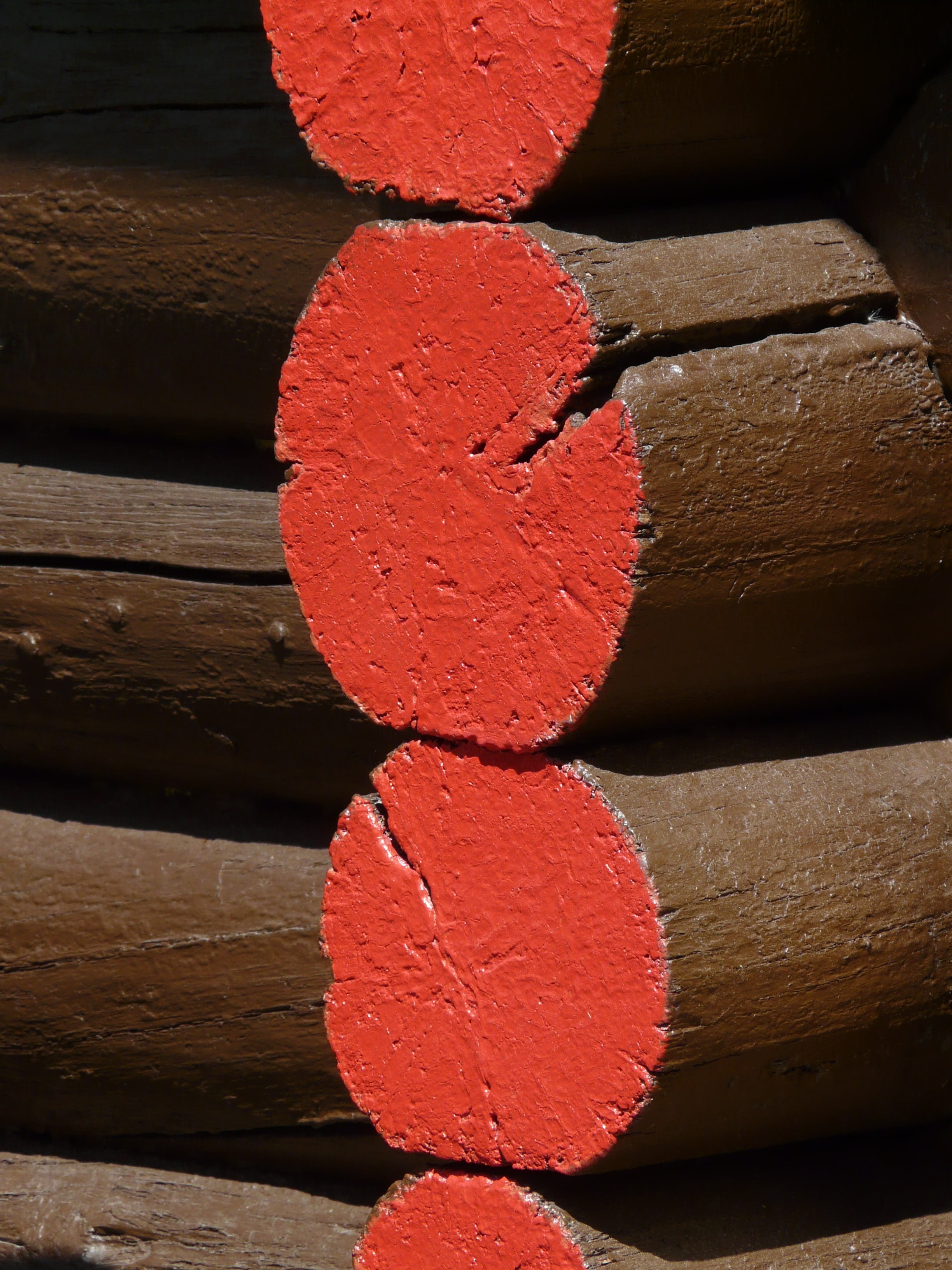 in a row, no people, drink, wood - material, color, brown, paint, refreshment, wooden beams, still life, full frame, close-up, brick, stack, arrangement, Phone HD Wallpaper