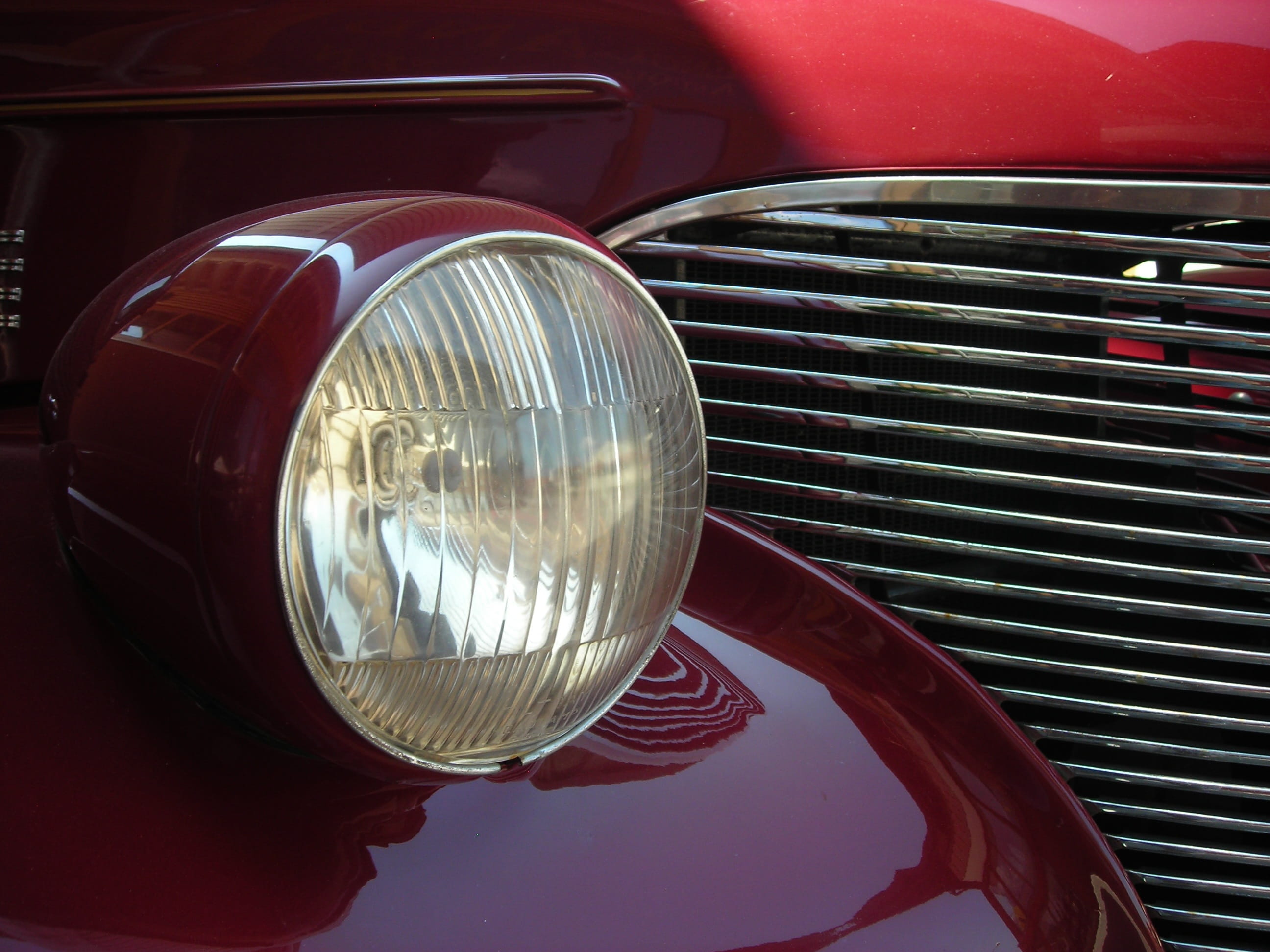 lamp, headlight, cooler, chrome, Automotive, classic, nostalgic, oldtimer, day, nostalgia, lighting equipment, grille, mobile, old-fashioned, motor vehicle, HD Wallpaper