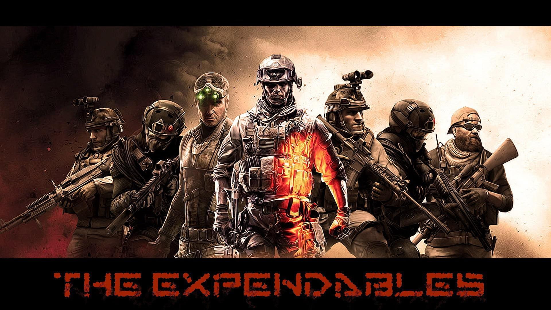 medal of honor, rainbow six, battlefield, expendables, 1920x1080, splinter cell, expandables, sam fisher, games, 1080P, poster, HD Wallpaper
