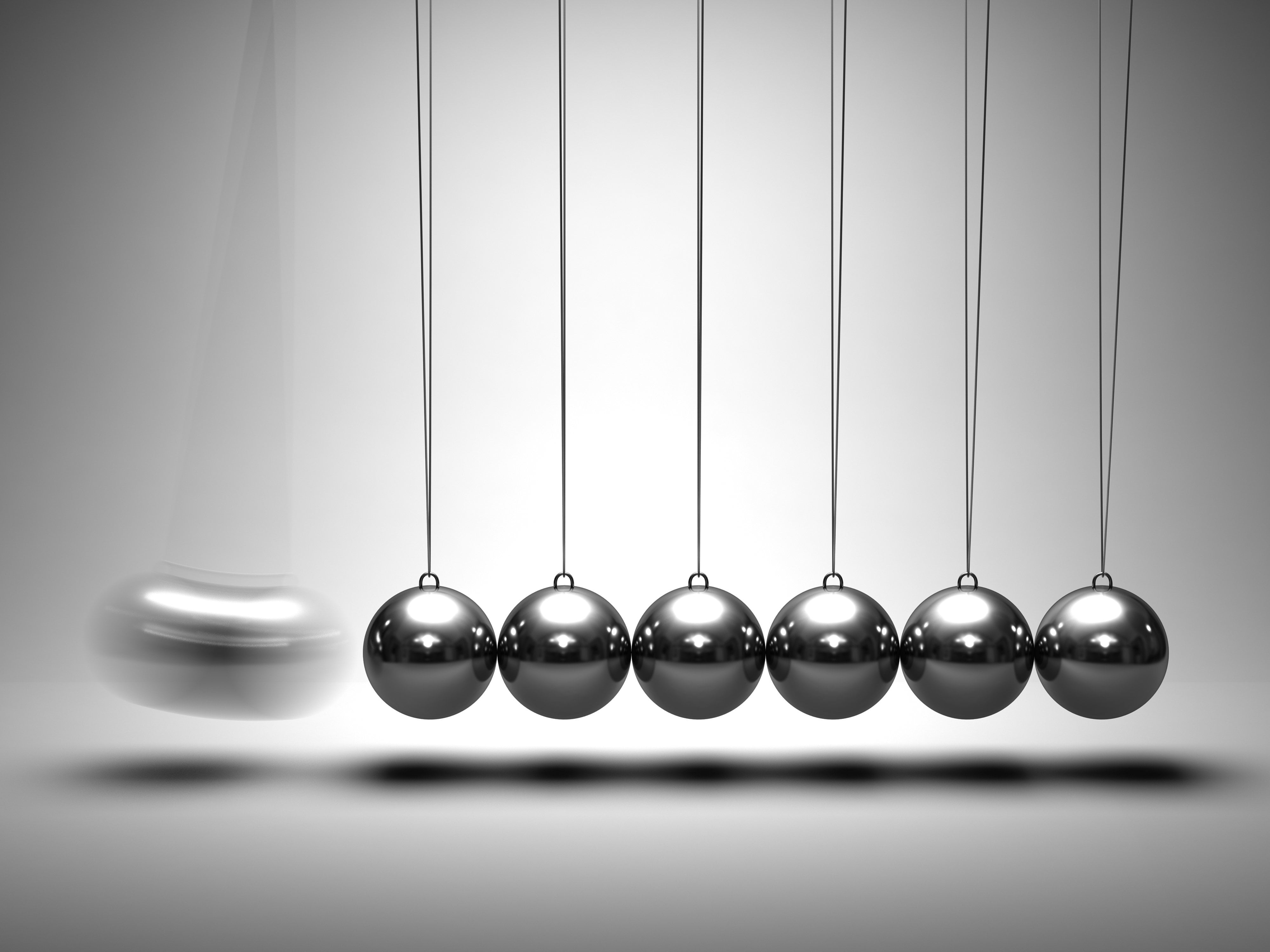order, reflection, silver colored, in a row, 4K, silver - metal, metal balls, household equipment, movement, side by side, simplicity, physics, crockery, HD Wallpaper