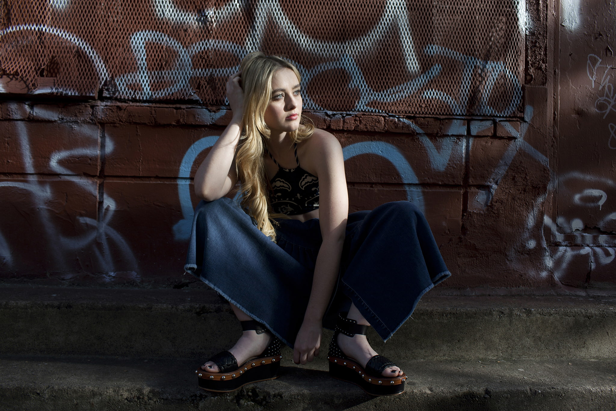 Actresses, 1080P, Blonde, Actress, Kathryn Newton, Blue Eyes, HD Wallpaper