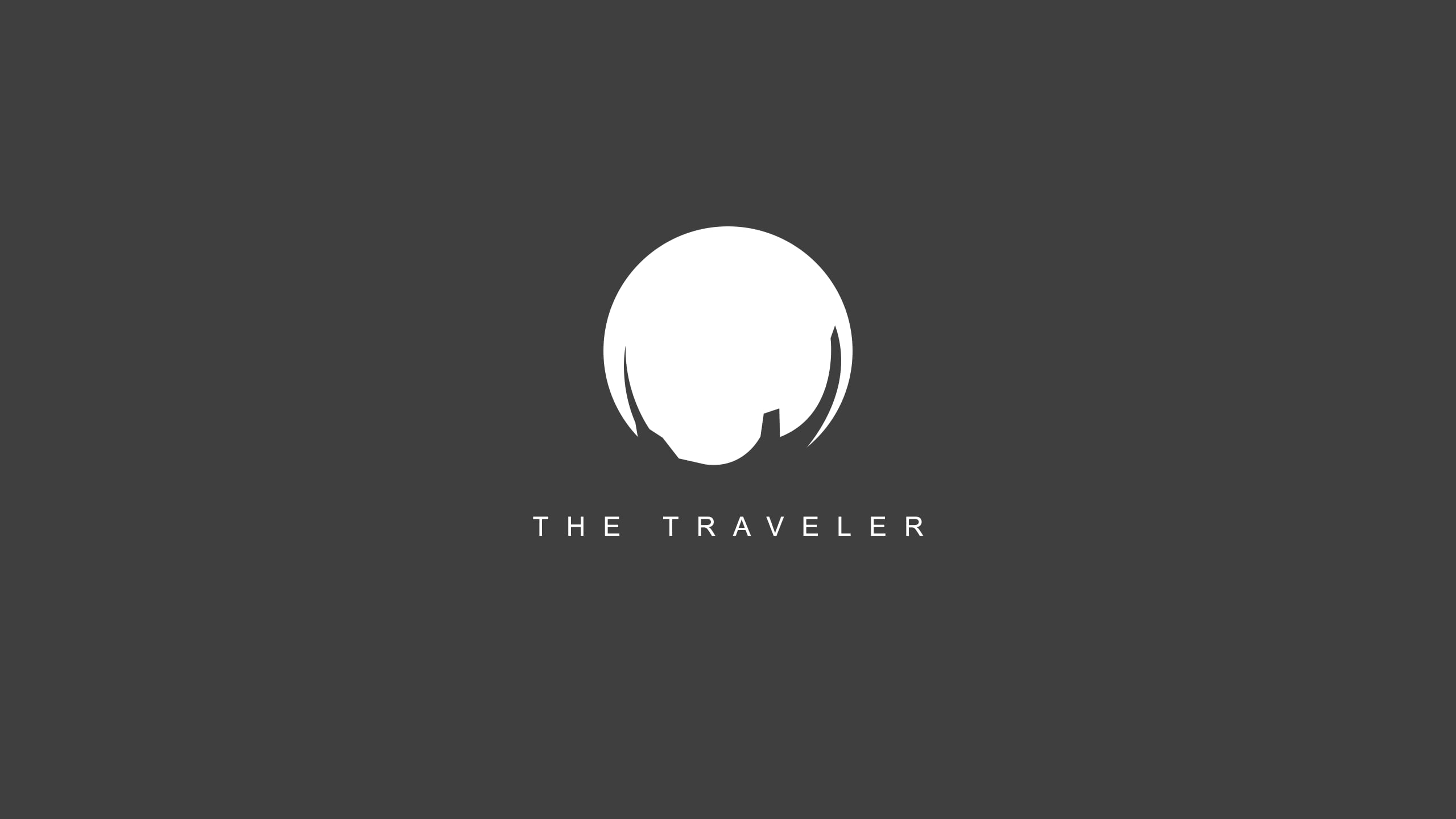 logo, minimalism, gray, 2K, Destiny (video game), HD Wallpaper