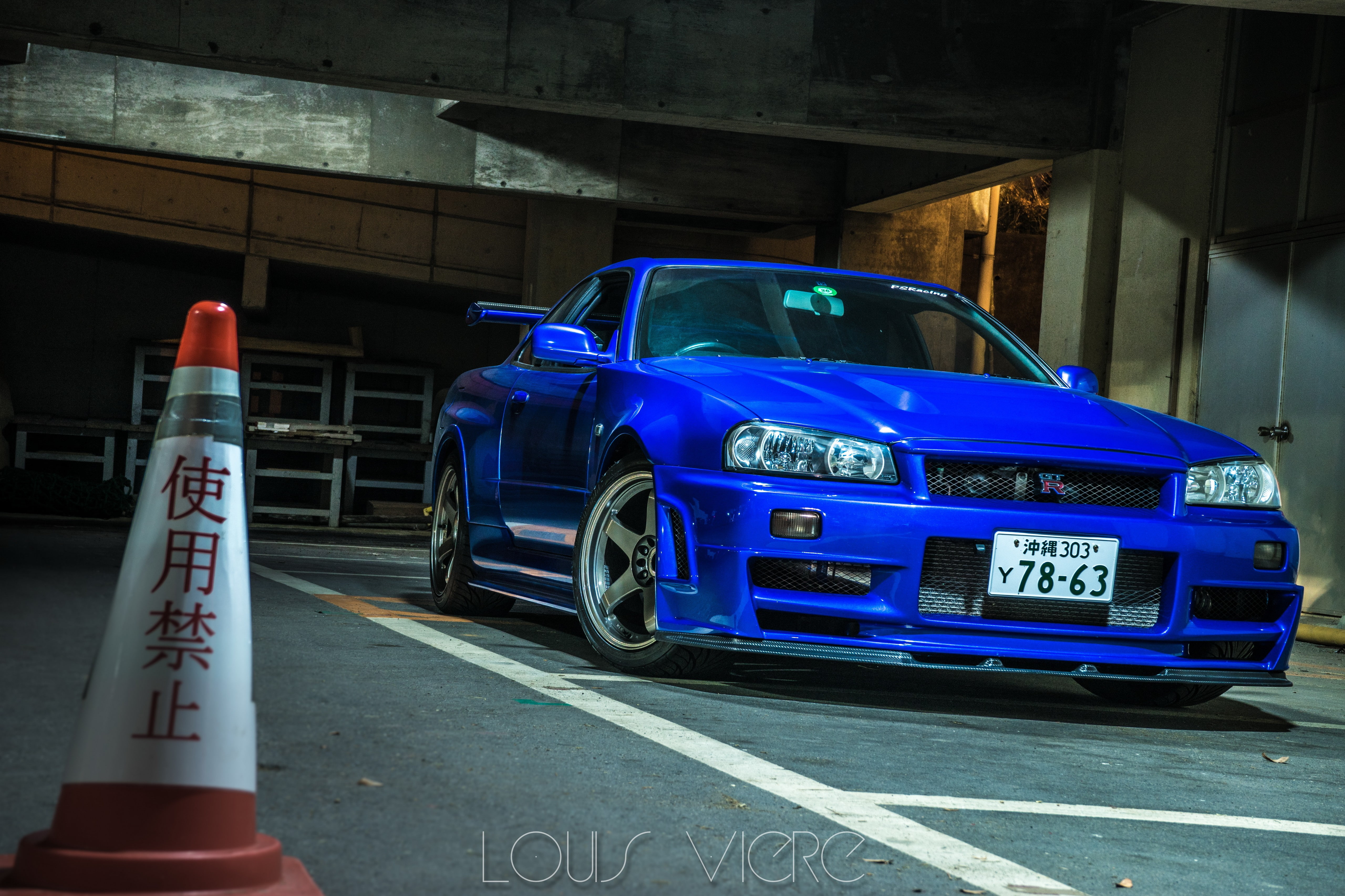 car, Nissan Skyline GT-R R34, 5K, HD Wallpaper