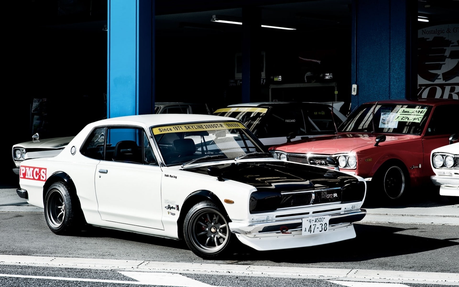 jdm, hd, hakosuka, 1080P, x, skyline, art, old, Nissan, car, HD Wallpaper