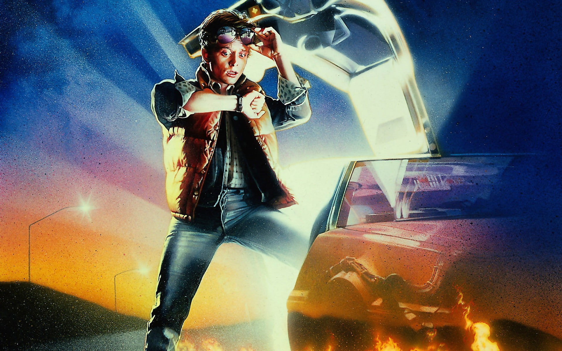 movies, Back To The Future, 1980s, 1080P, Michael J. Fox, HD Wallpaper