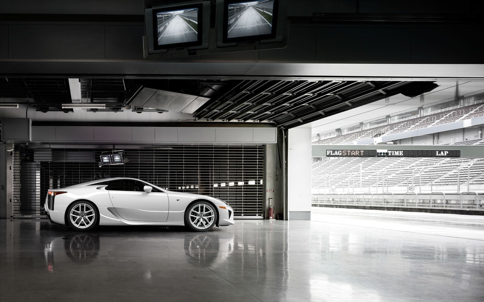 no people, Lexus LFA Nurburgring Edition, speed, transportation, land vehicle, Lexus, modern, motor vehicle, parking garage, luxury, indoors, 1080P, shiny, HD Wallpaper