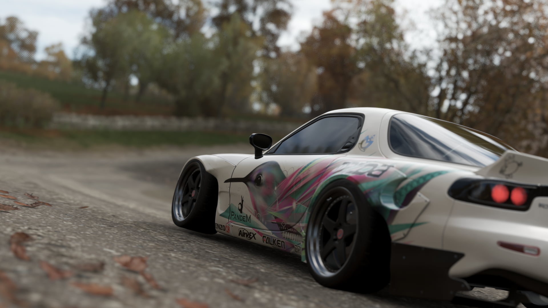 Forza Horizon 4, Forza, livery, 1080P, Mazda RX-7, HD Wallpaper