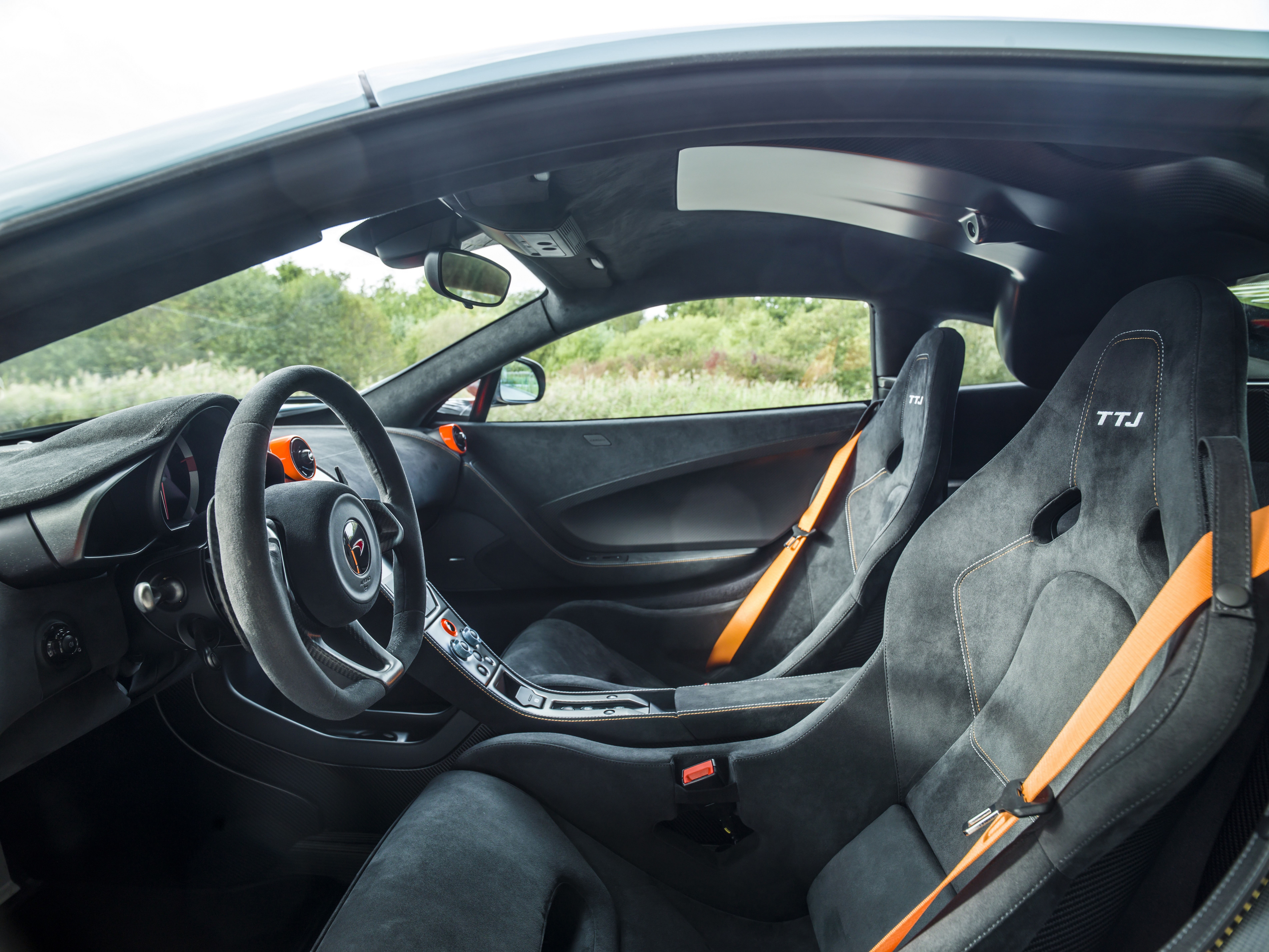 8K, McLaren 675LT F1 GTR livery, luxury cars, 5K, HD Wallpaper