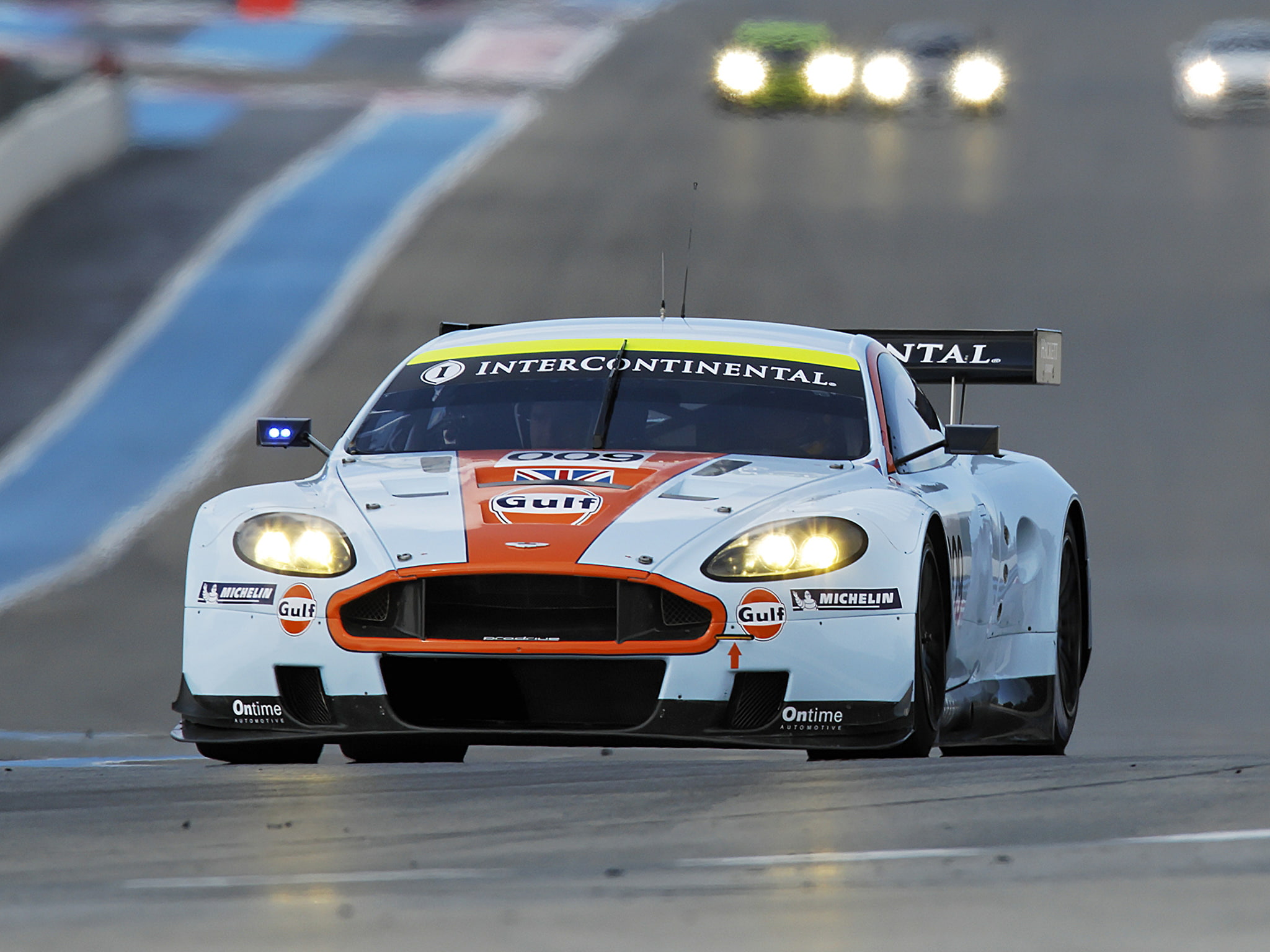 martin, 1080P, race, dbr9, 2008, gulf, aston, racing, oil, livery, HD Wallpaper