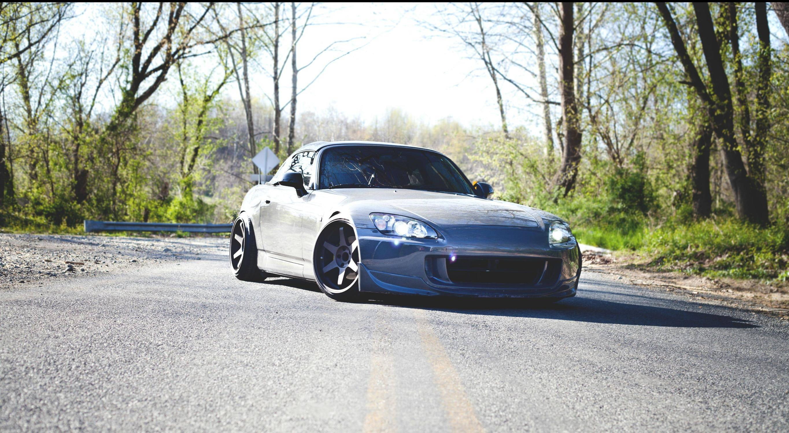 s2000, mode of transportation, luxury, mazda, day, city, car, coupe, xenon, miata, no people, People, tree, land, land vehicle, nature, grey, light, travel, HD Wallpaper