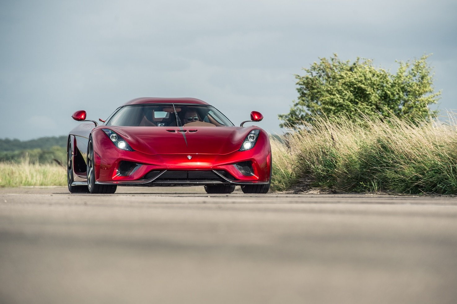 720P, supercars, 2015, regera, red, koenigsegg, cars, HD Wallpaper