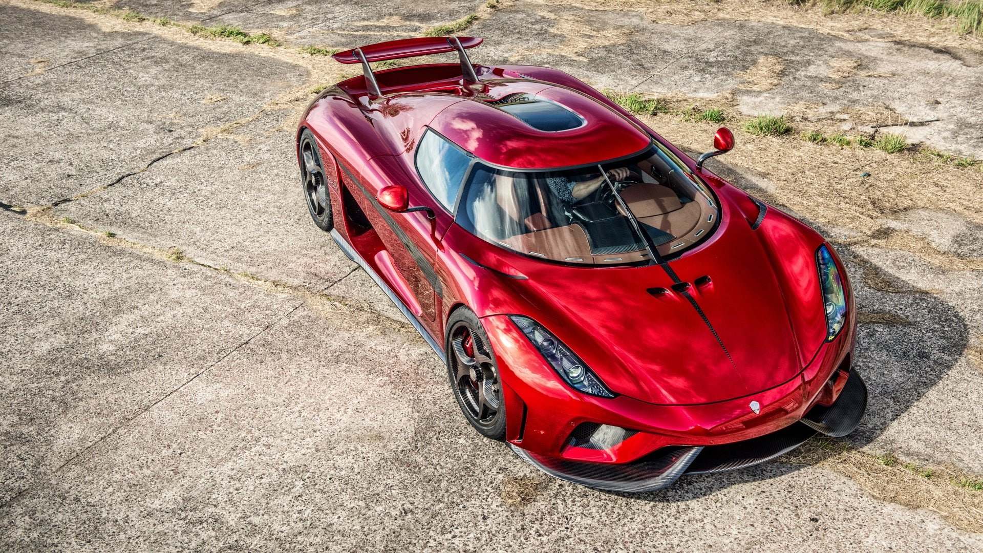 Red Car, Vehicles, Koenigsegg Regera, 1080P, Supercar, Koenigsegg, Sport Car, Vehicle, Car, HD Wallpaper
