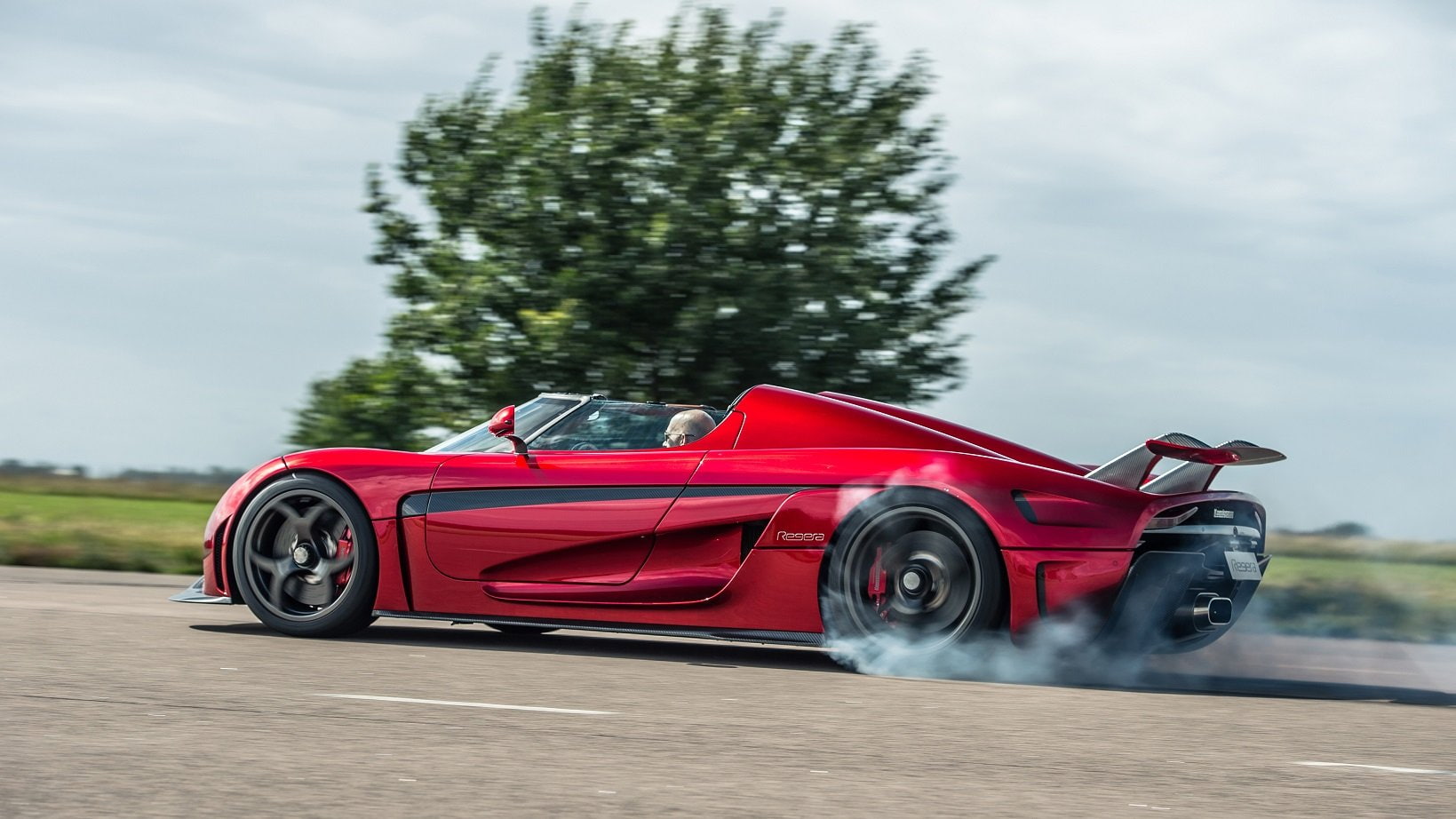 720P, koenigsegg, regera, supercars, 2015, red, cars, HD Wallpaper