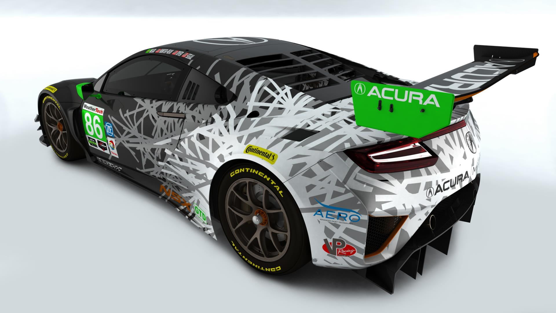 race, liveries, 1080P, gt, car, acura, nsx, HD Wallpaper