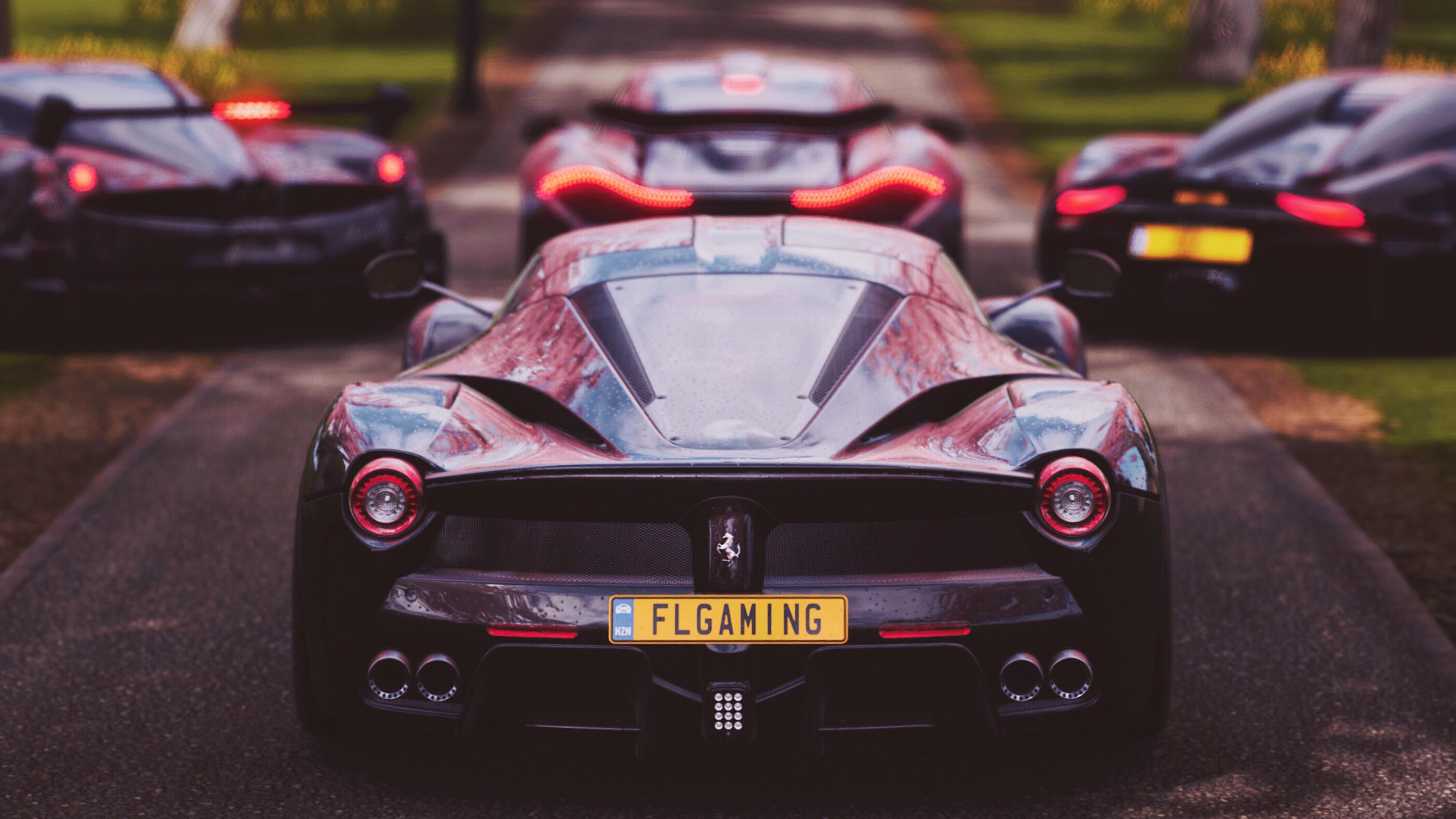 LaFerrari, game, Forza Horizon 4, McLaren P1, Pagani, To huayr, Microsoft, Regera, Koenigsegg, 4K, supercars, HD Wallpaper