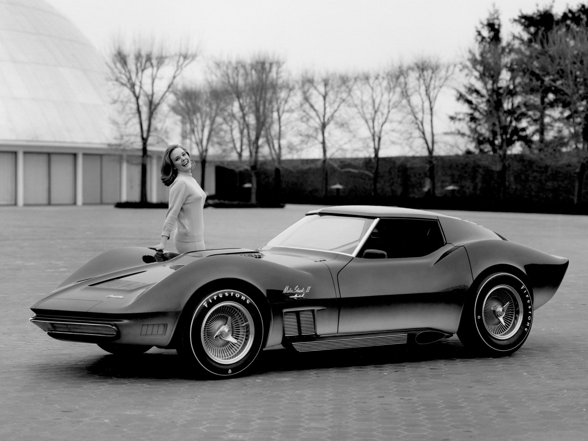 supercars, concept, muscle, classic, shark, supercar, 1965, mako, chevrolet, corvette, 1080P, HD Wallpaper
