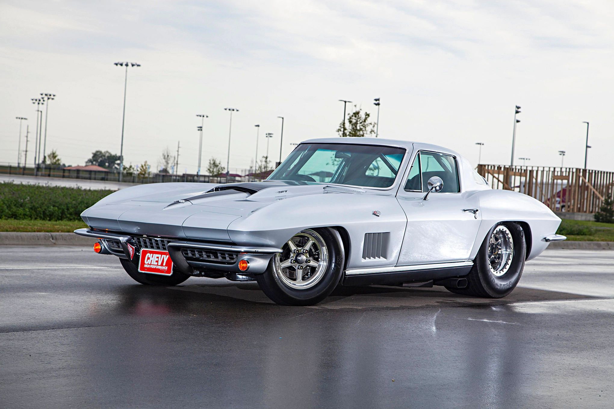 1080P, rod, 1965, chevrolet, pro-street, corvette, hotrod, auto, car, coupe, custom, hot, automobile, vehicle, streetrod, HD Wallpaper