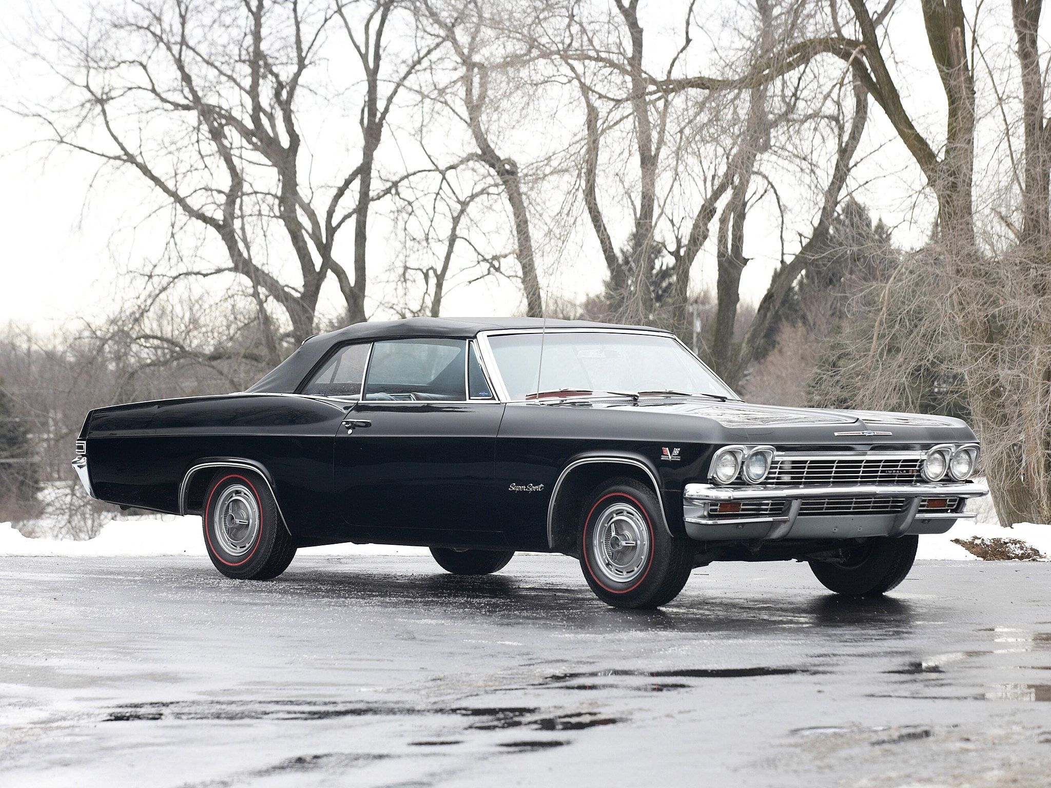 impala, convertible, s s, classic, chevrolet, 1965, 1080P, muscle, HD Wallpaper