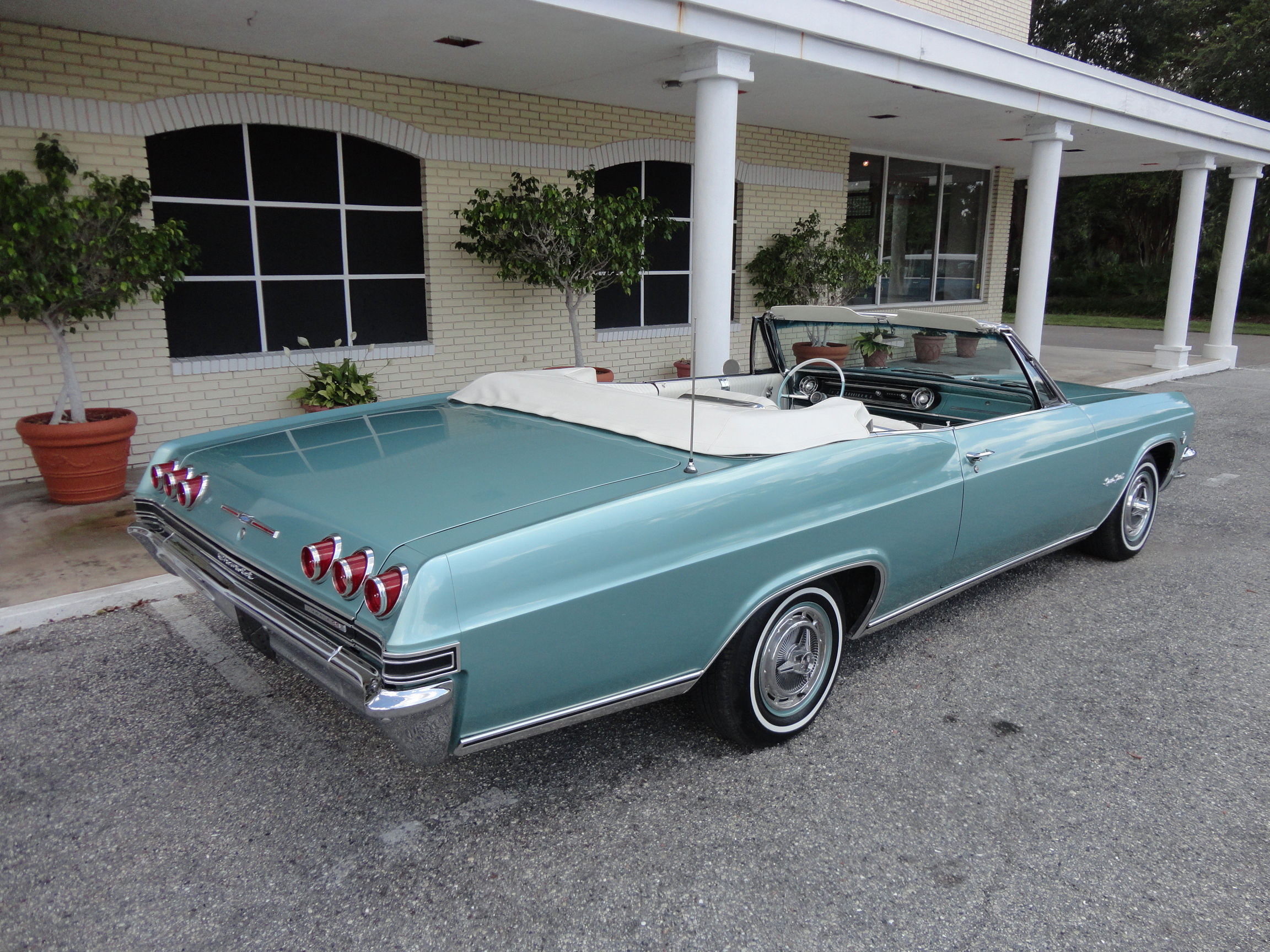 muscle, convertible, chevrolet, 1965, 1080P, v 8, classic, impala, HD Wallpaper