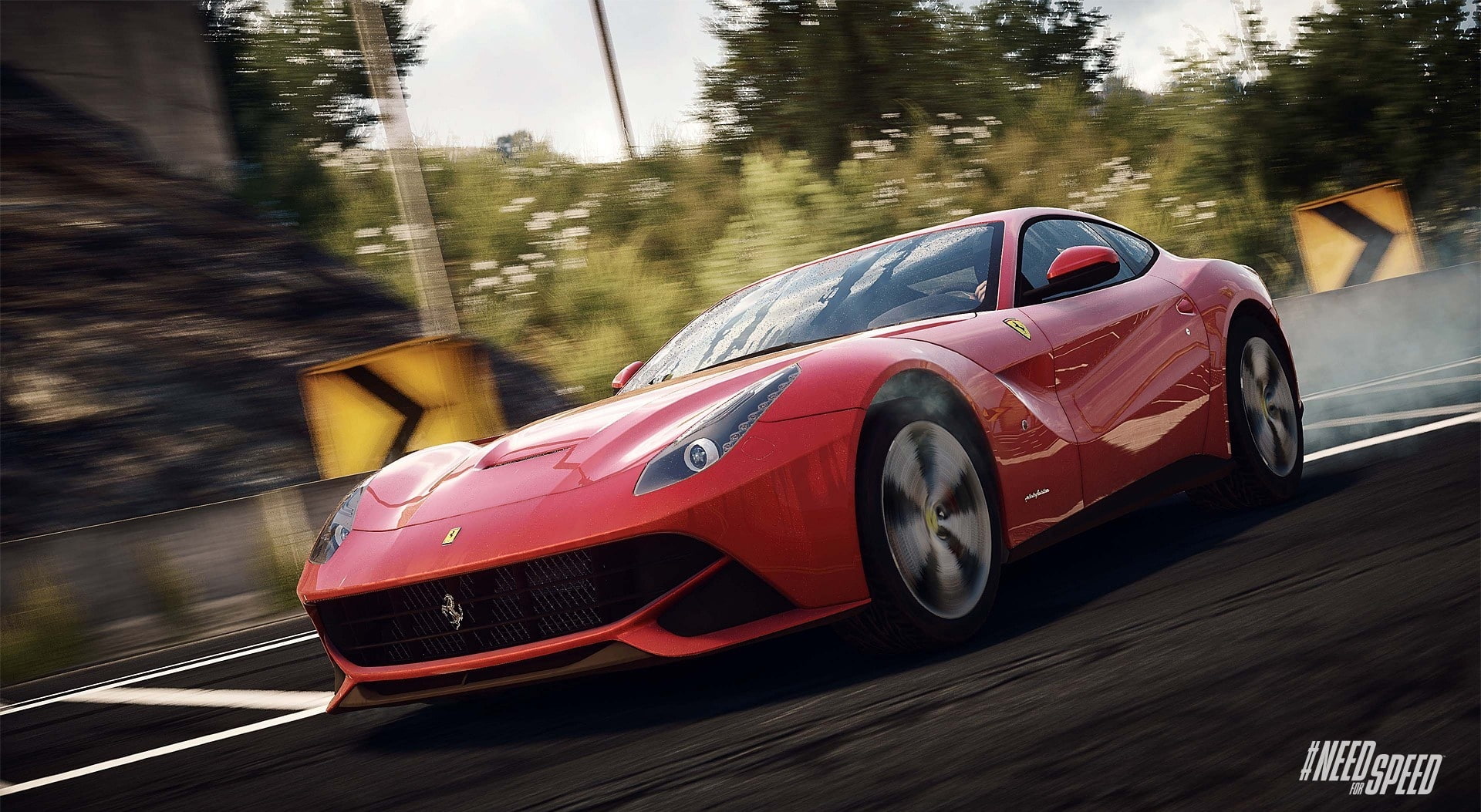 land vehicle, wheel, coupe, luxury, nature, ferrari, car, reflection, speed, blurred motion, need, driving, racecar, transportation, sports race, red, motion, HD Wallpaper