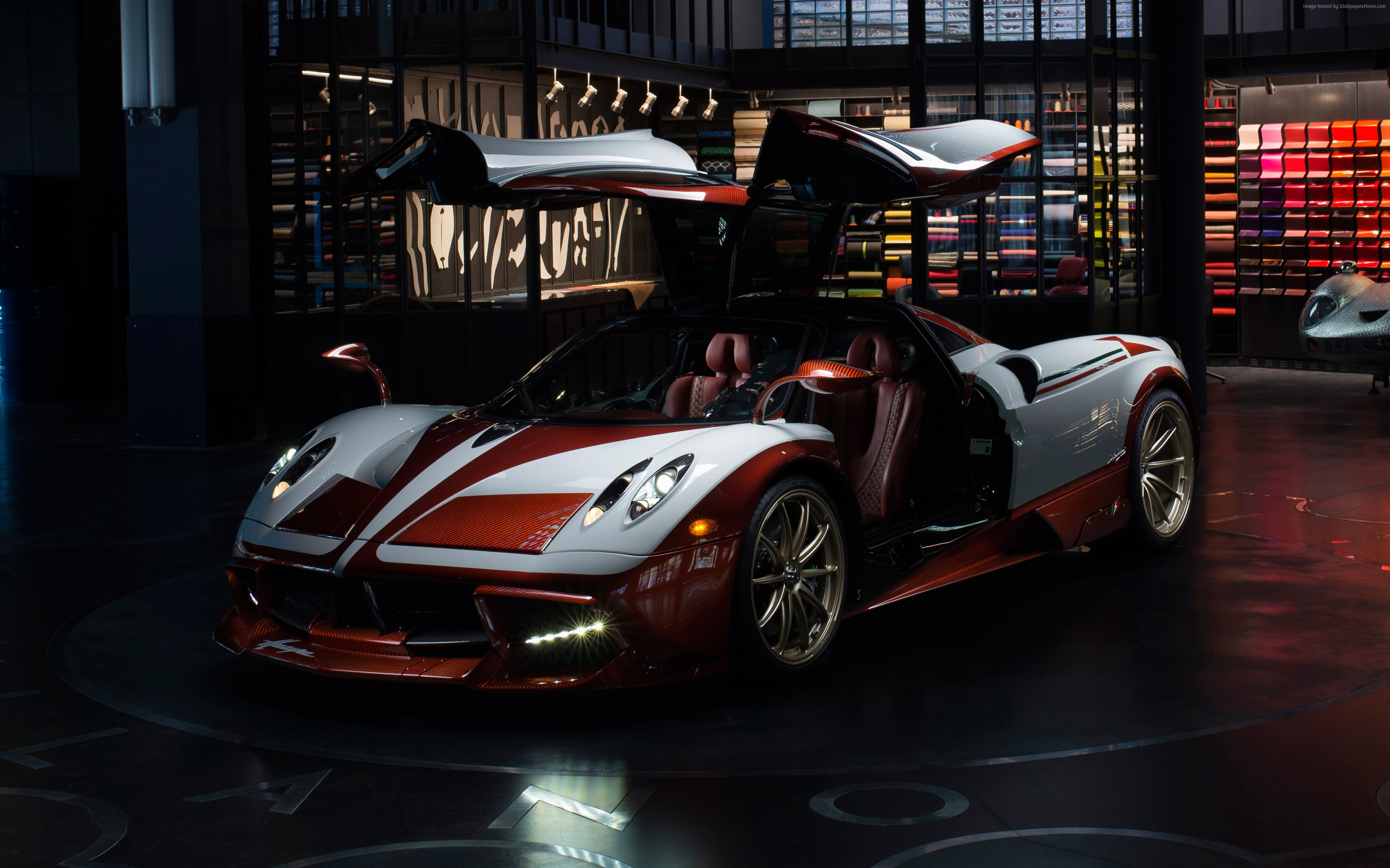 Pagani Huayra Lampo, 4K, 4k, HD Wallpaper