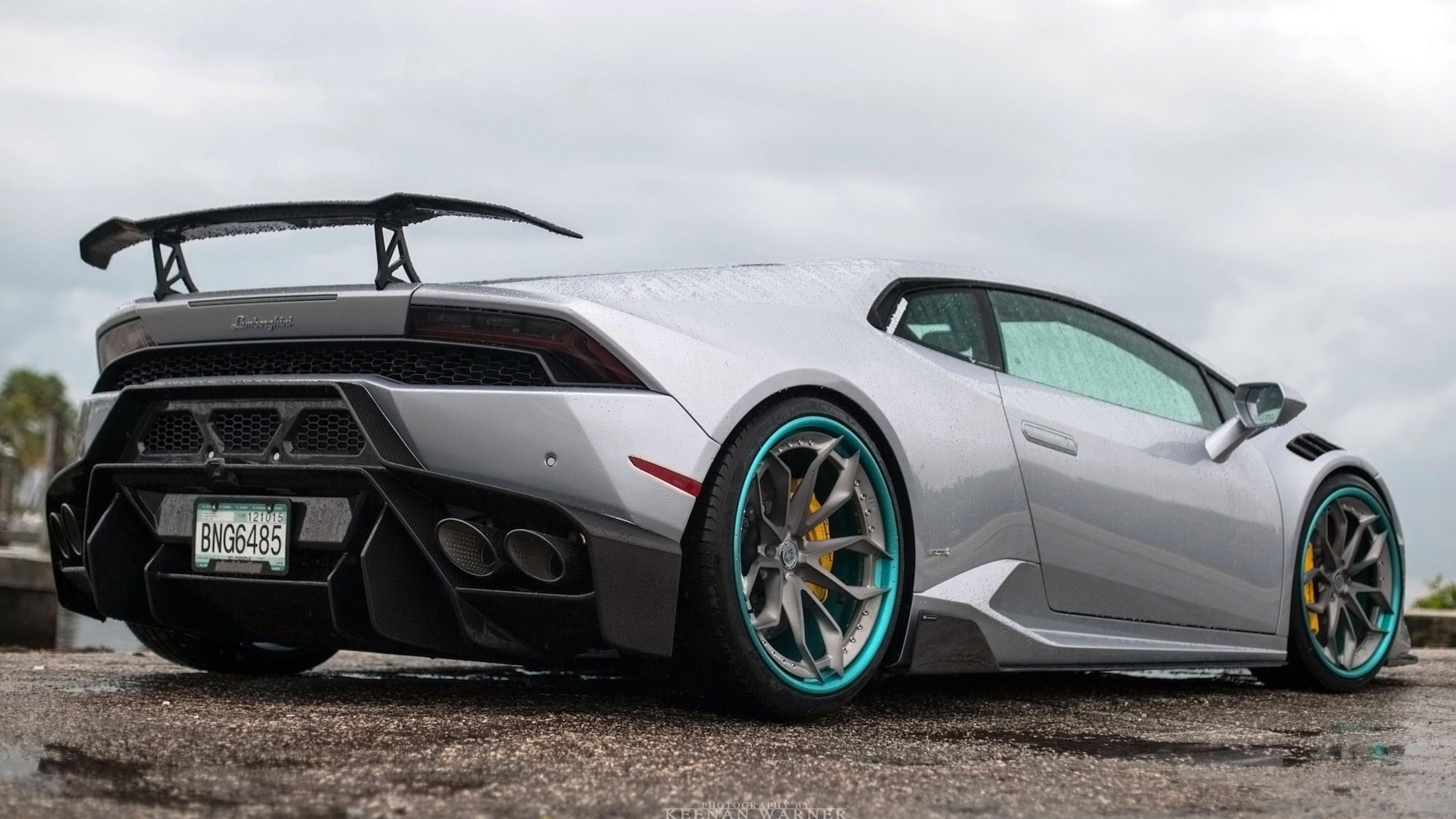 lamborghini, 4K, elemento, HD Wallpaper