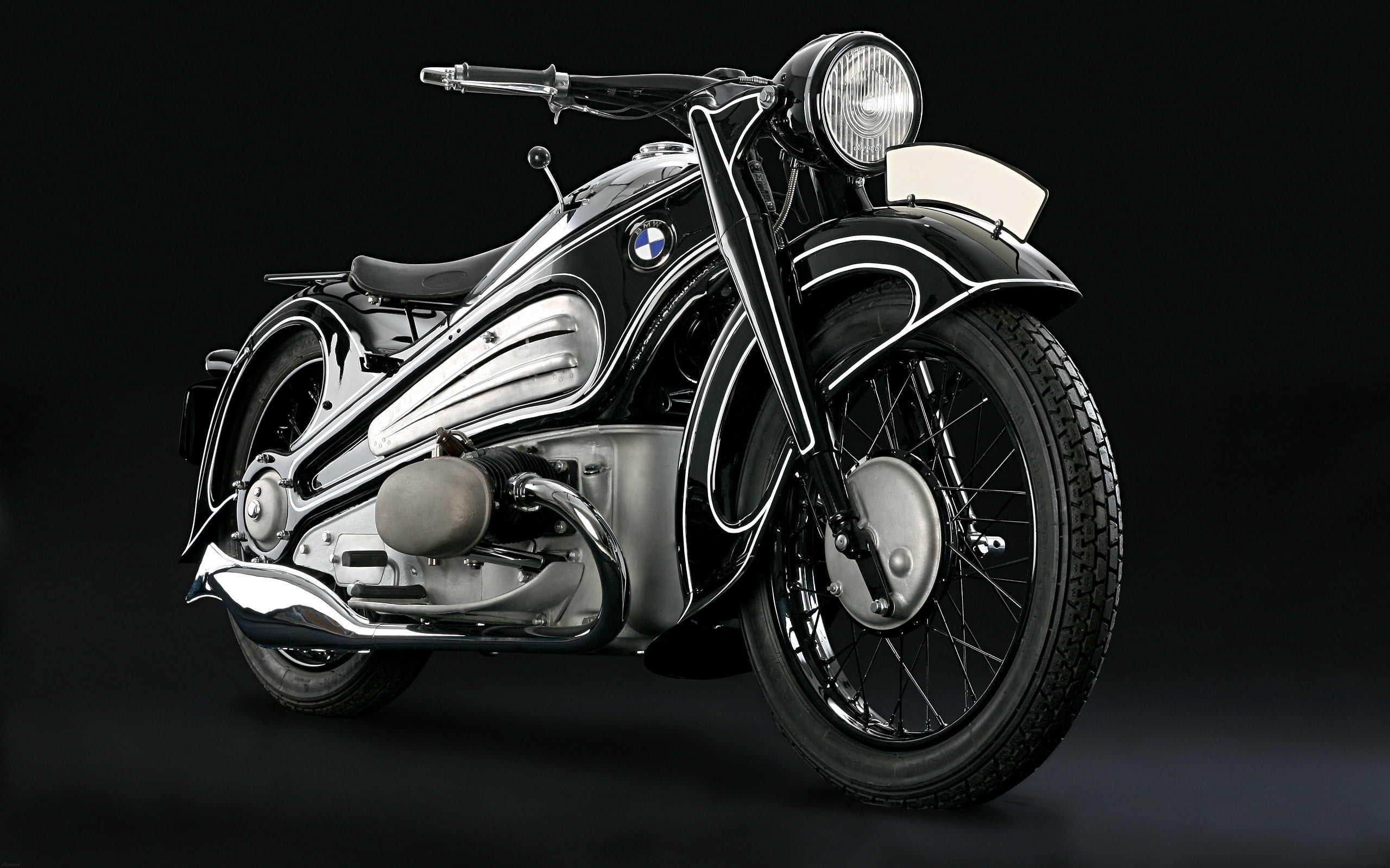 headlight, side view, engine, bike, elegance, customized, transportation, shiny, shock Absorber, car, tire, 2K, chrome, reflection, mode of transportation, HD Wallpaper