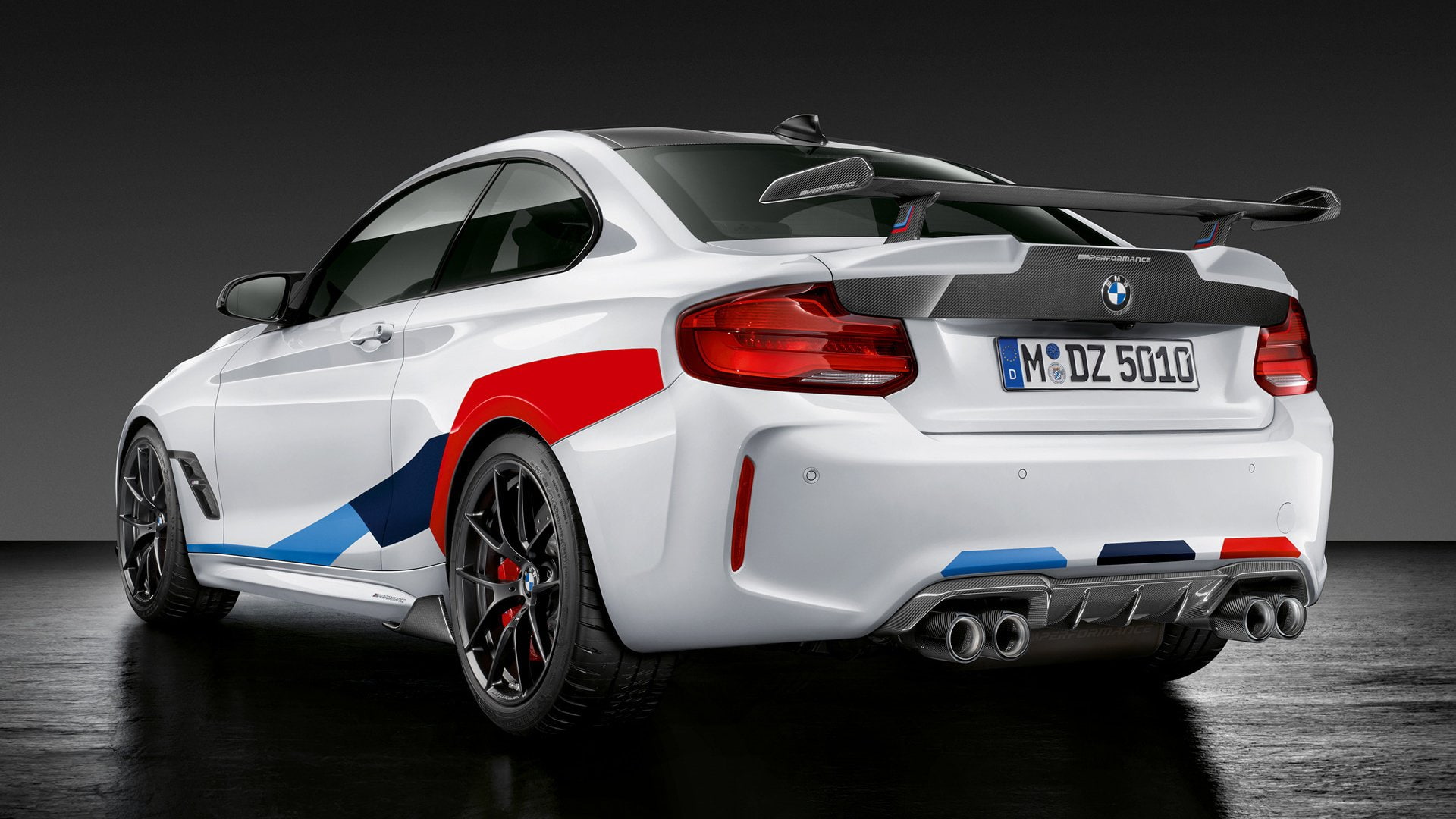 Compact Car, BMW M2 Coupe Competition, Car, BMW, White Car, Luxury Car, 1080P, HD Wallpaper
