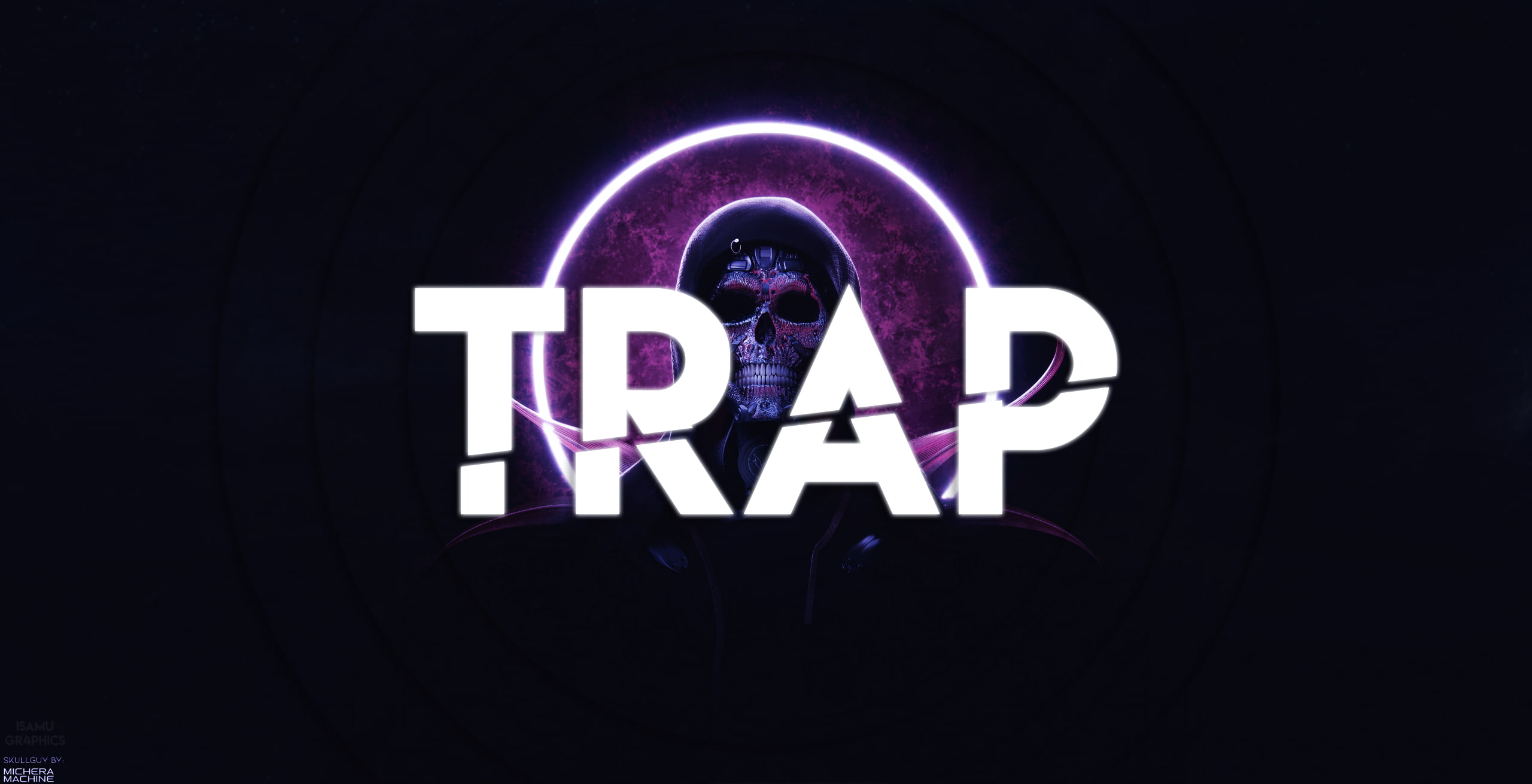 hoodie, skull, 2K, Others, trap music, HD Wallpaper