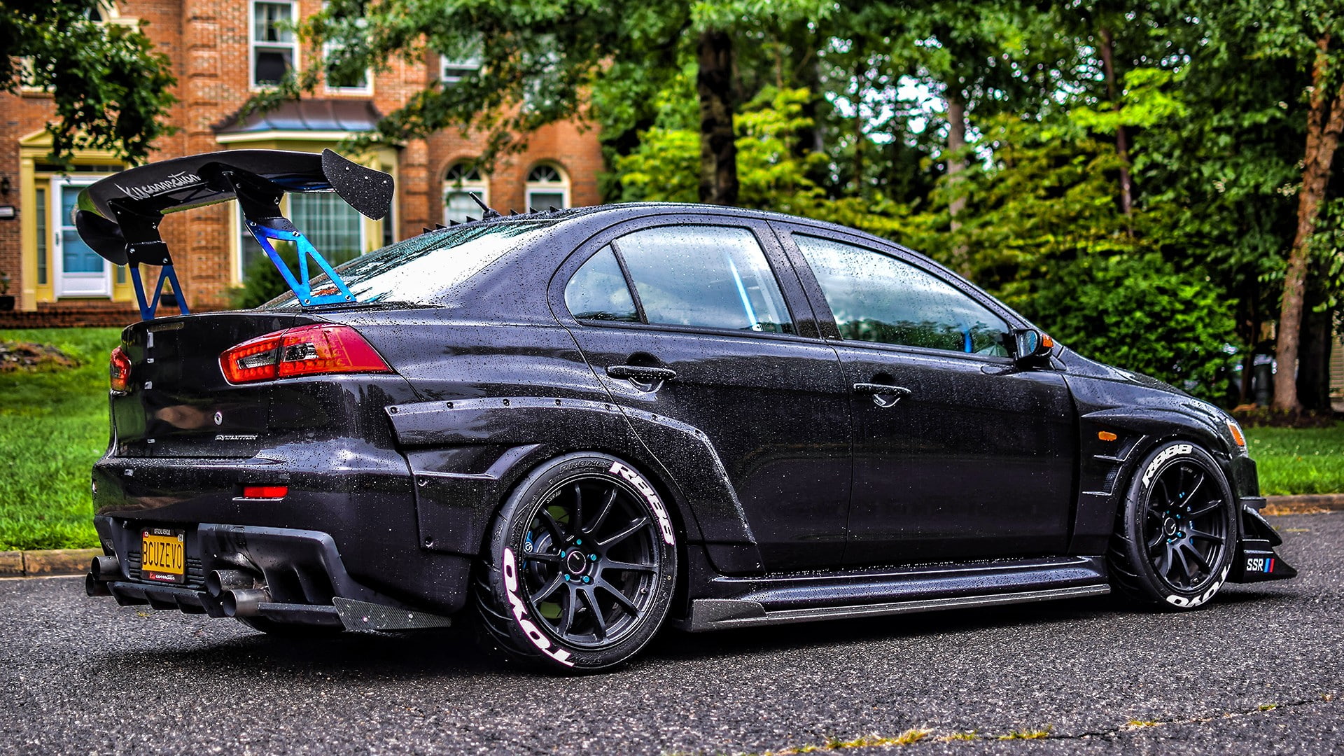 Mitsubishi, Mitsubishi Lancer Evo X, car, 1080P, HD Wallpaper