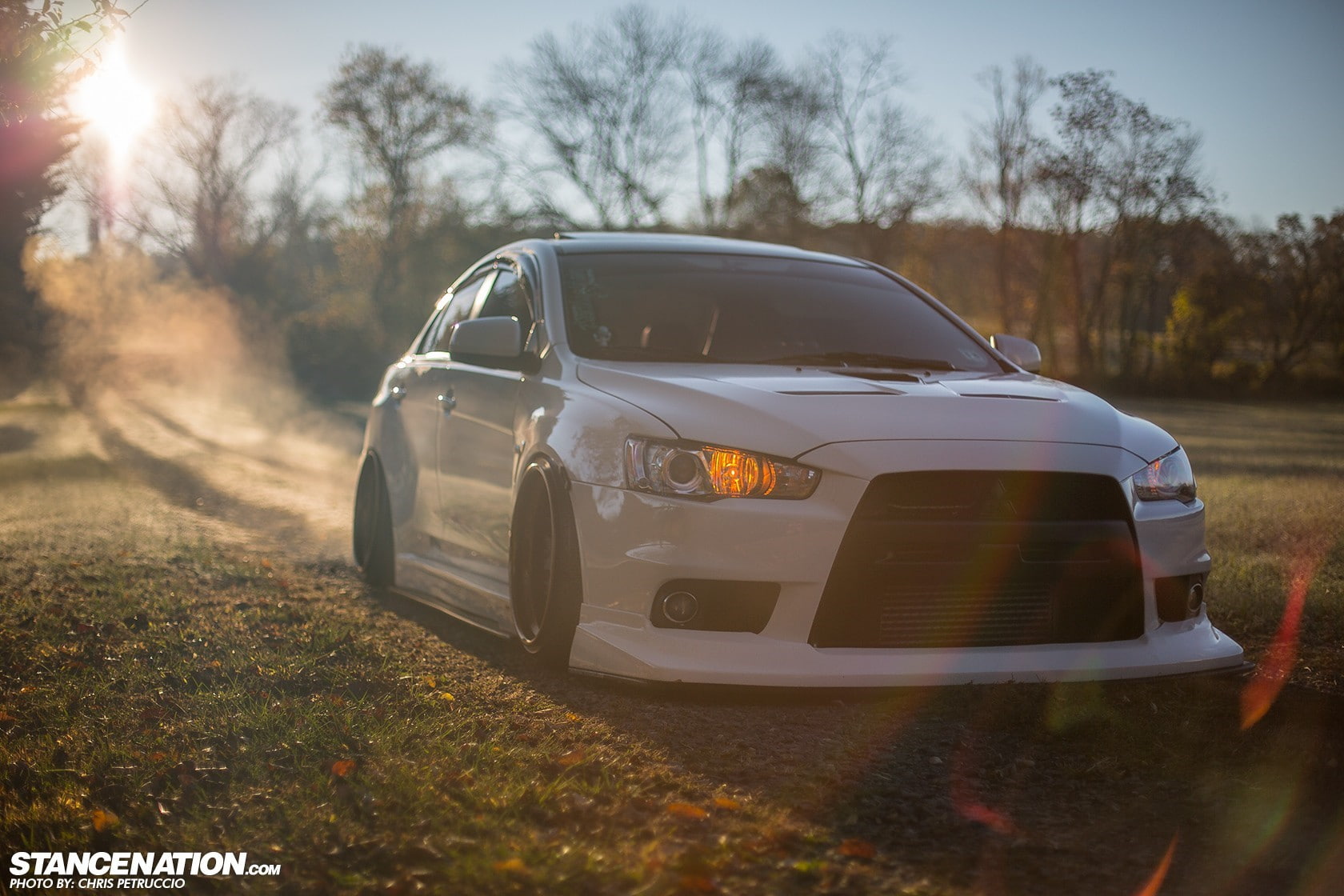 mitsubishi lancer evo x mitsubishi lancer mitsubishi dat3vo work emotion xd 9 car white cars, 720P, HD Wallpaper