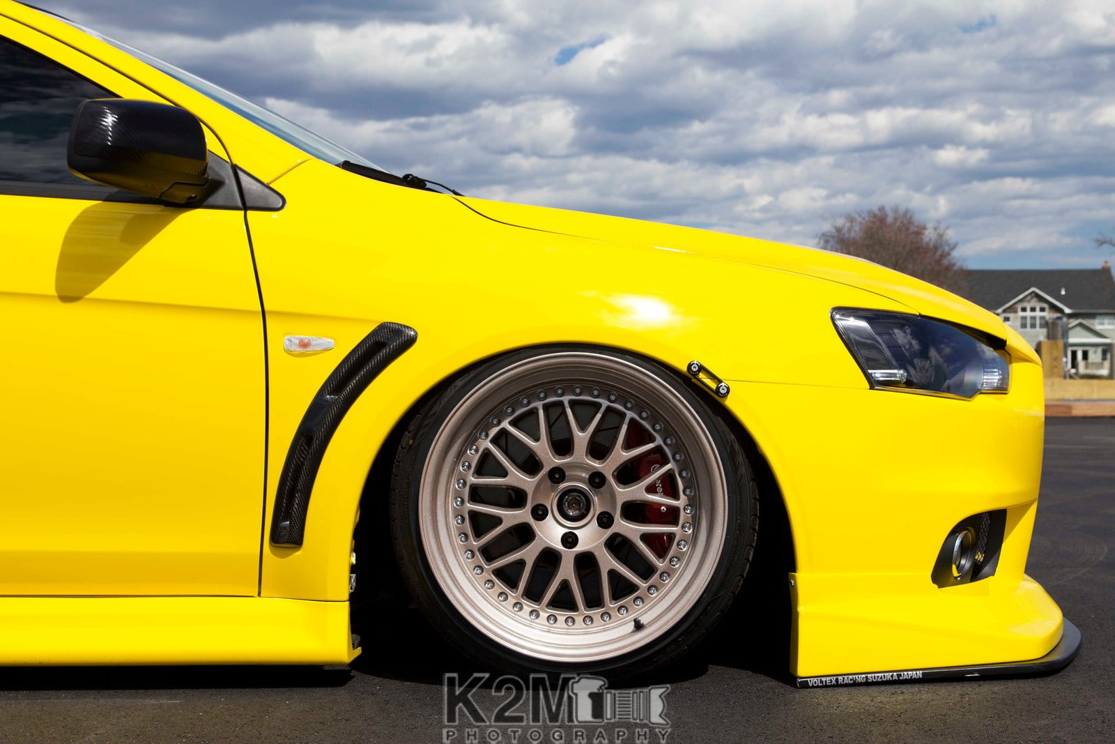 720P, Mitsubishi, car, yellow cars, Mitsubishi Lancer Evo X, vehicle, HD Wallpaper