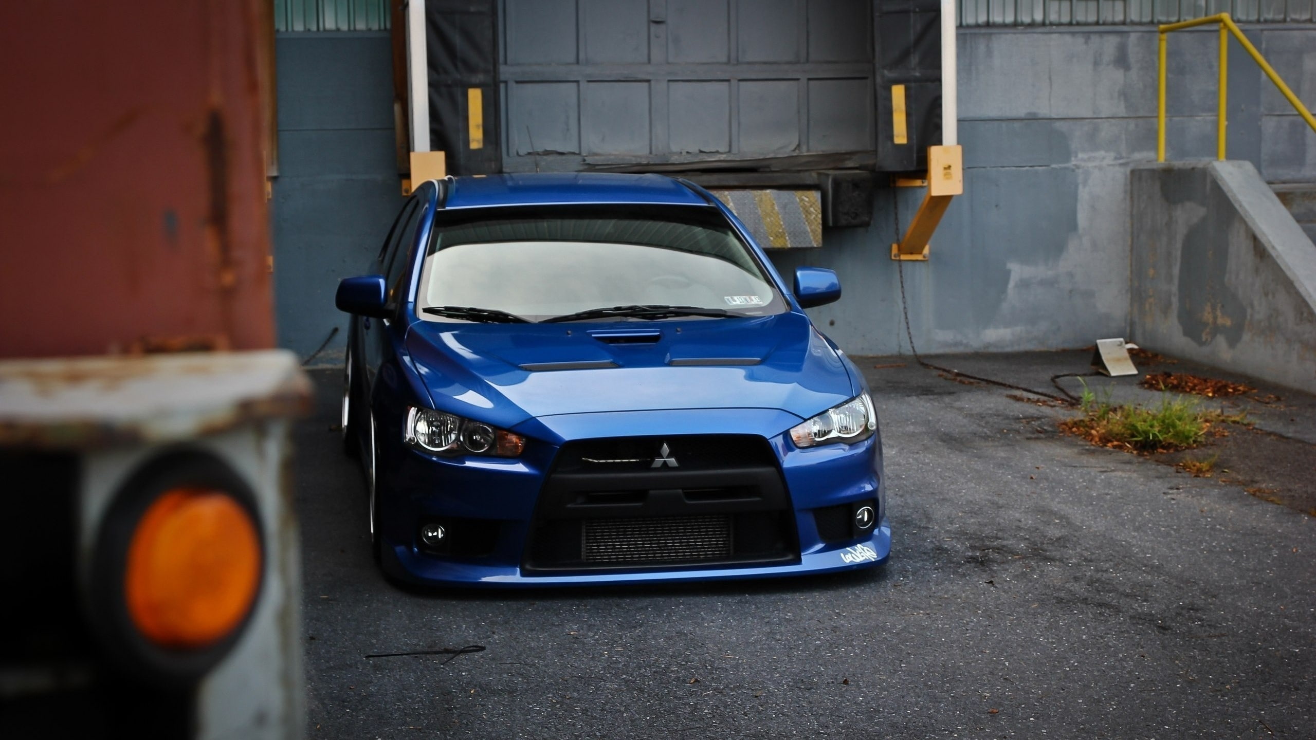 mitsubishi, tuned, 2K, hd, evo, lancer, vehicles, evolution, technology, cars, art, x, Blue, HD Wallpaper