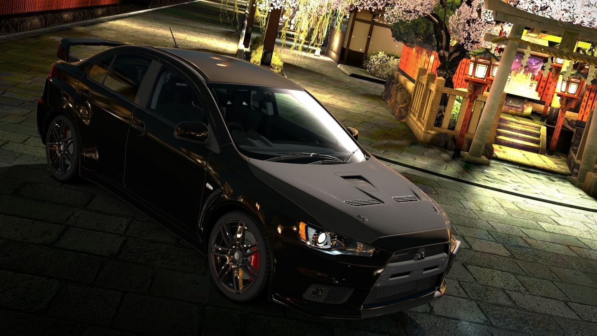 Gran Turismo, Mitsubishi Lancer Evo X, 1080P, Mitsubishi Lancer, HD Wallpaper
