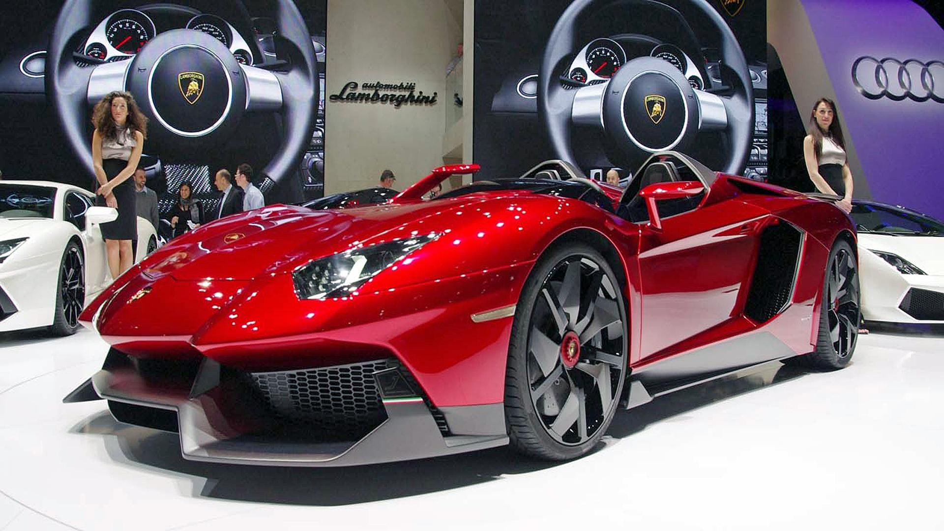 aventador, aventador j, red car, dalissa, 1080P, lamborghini, car 2012, aventator 201, lamborghini aventador, geneva, j, HD Wallpaper