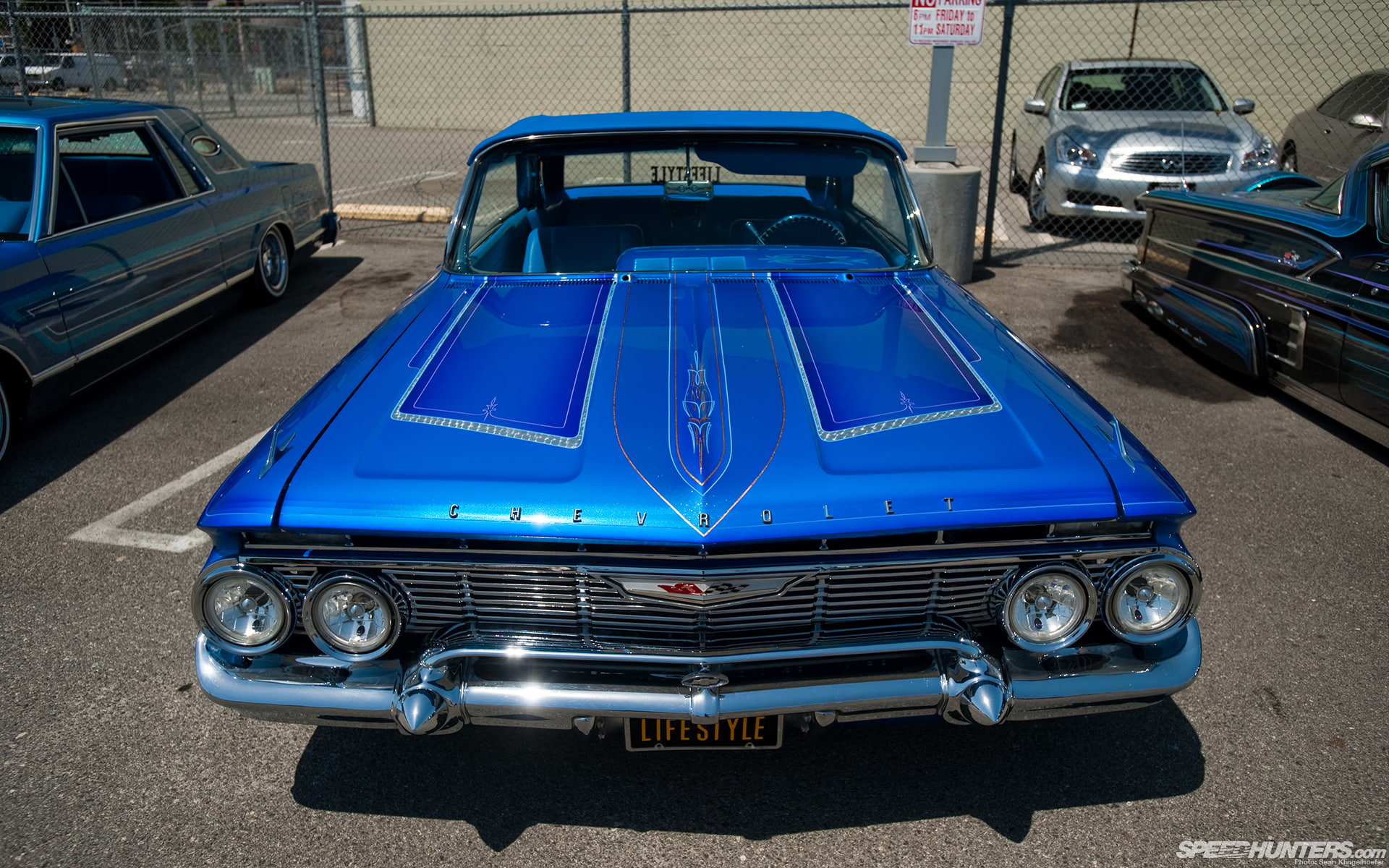 low, hd, chevrolet, rider, classic, blue, muscle, car, impala, cars, 1080P, HD Wallpaper