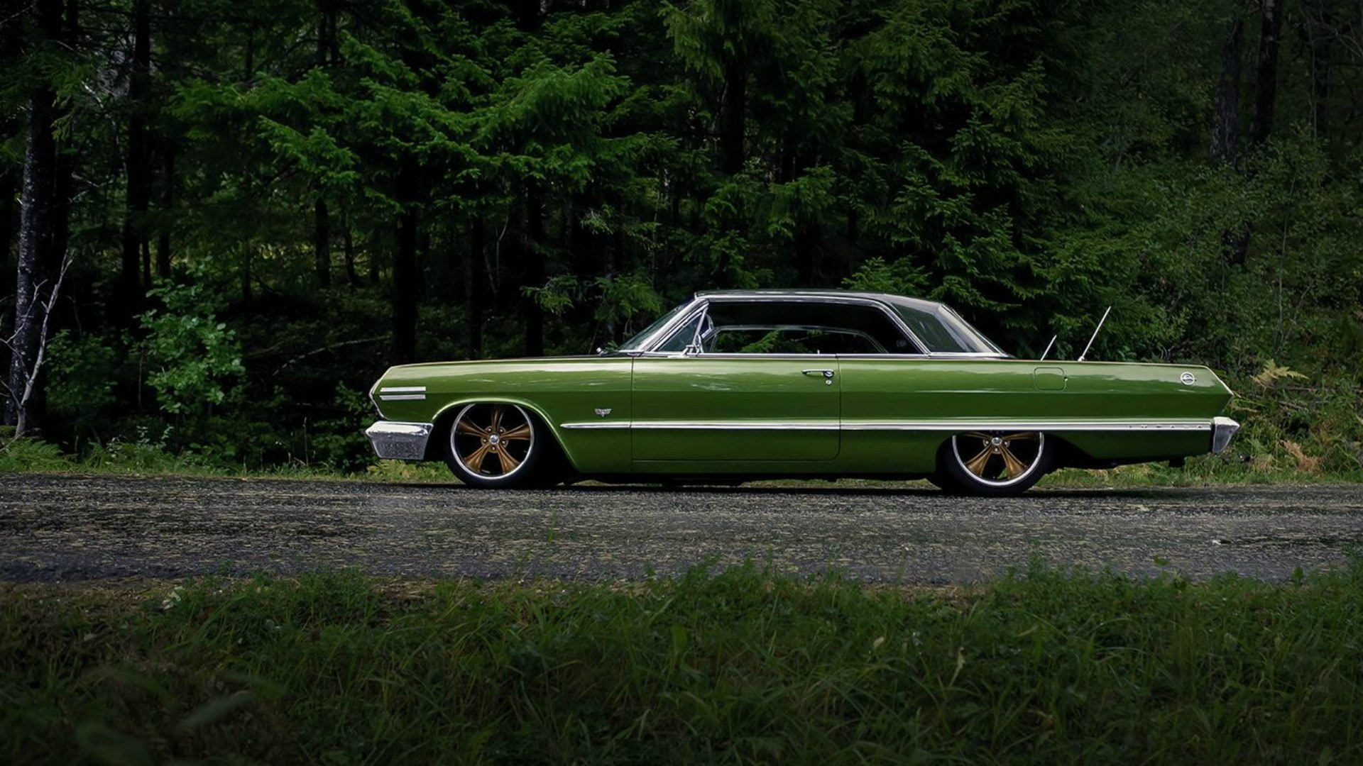 low rider, Chevrolet, 1080P, Impala, HD Wallpaper